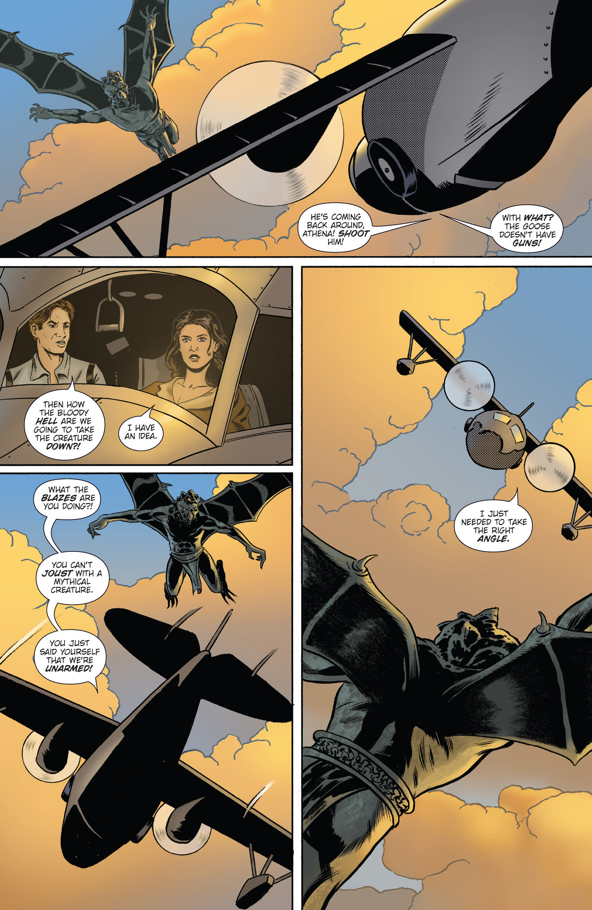 Read online Athena Voltaire and the Volcano Goddess comic -  Issue #1 - 11