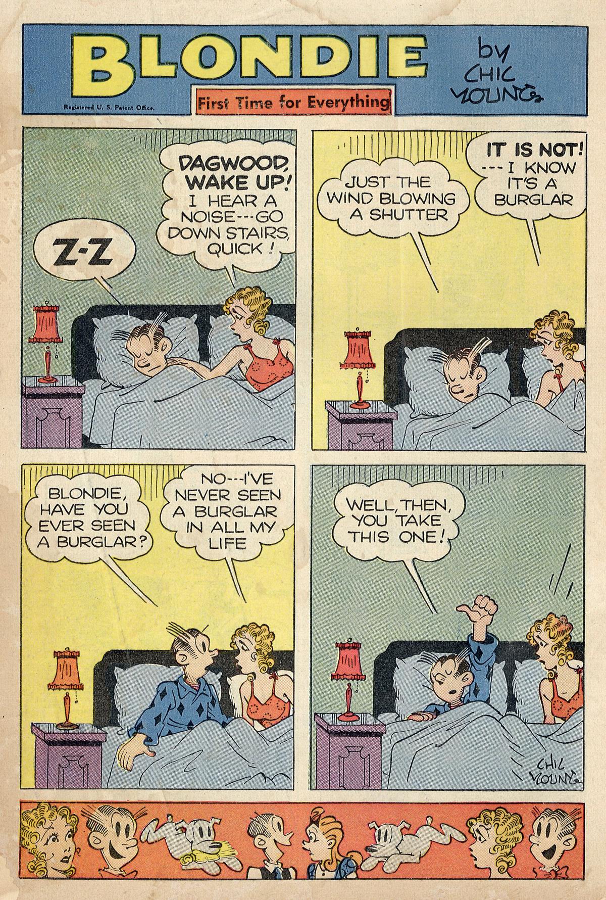 Read online Blondie Comics (1947) comic -  Issue #13 - 35