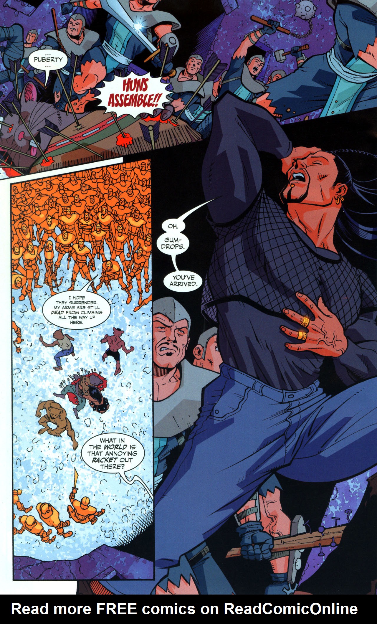 Read online Adolescent Radioactive Black Belt Hamsters (2008) comic -  Issue #1 - 21