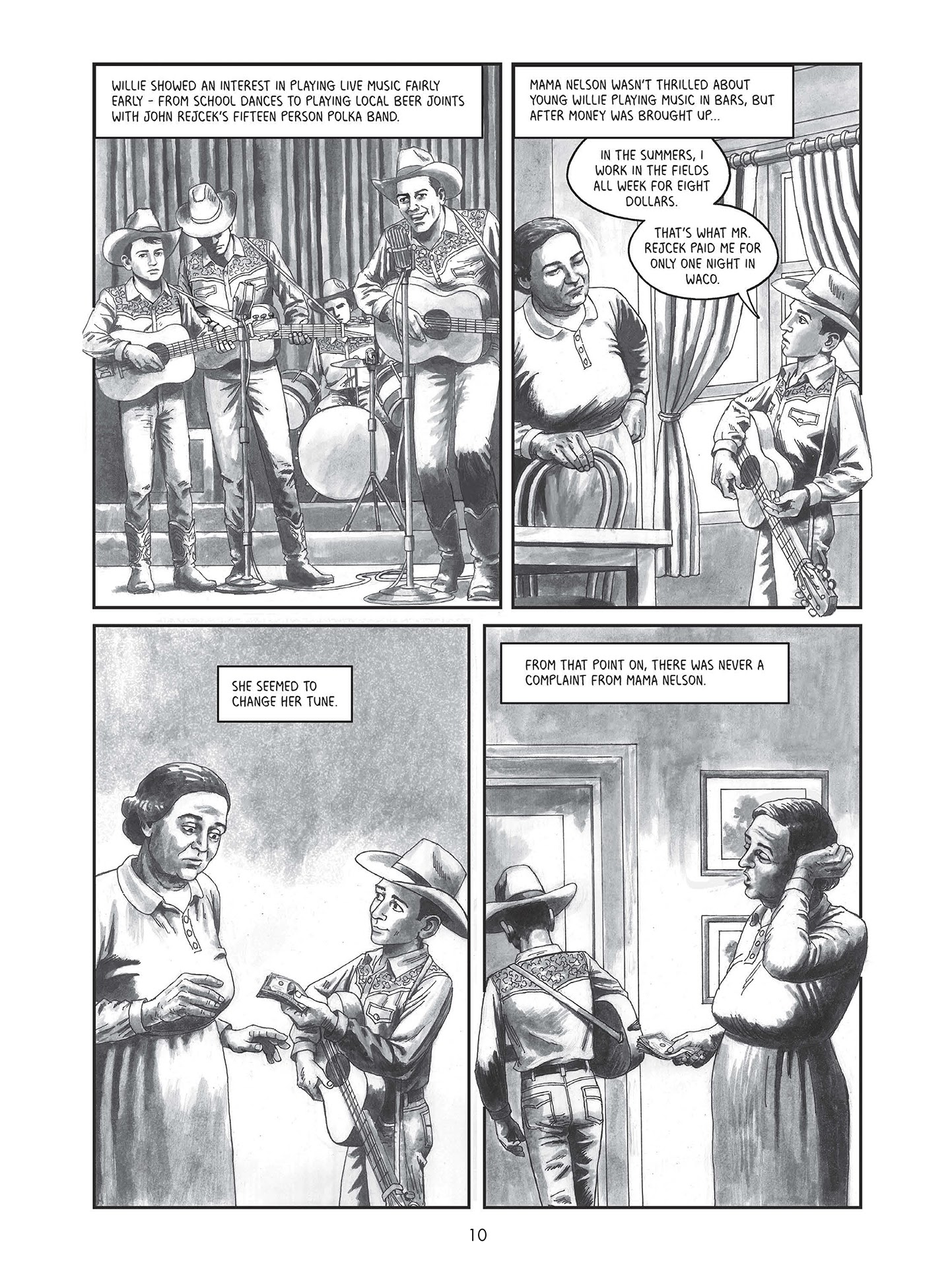 Read online Willie Nelson: A Graphic History comic -  Issue # TPB - 11