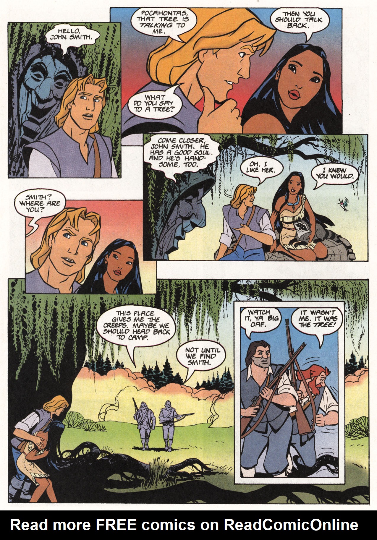 Read online Disney's Pocahontas comic -  Issue #1 - 32
