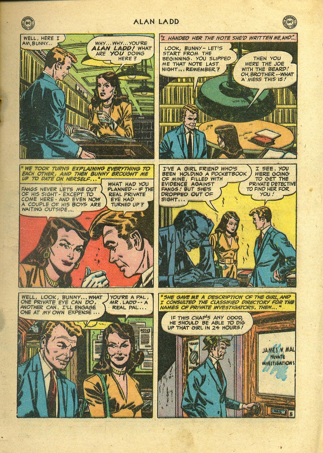 Read online Adventures of Alan Ladd comic -  Issue #2 - 7