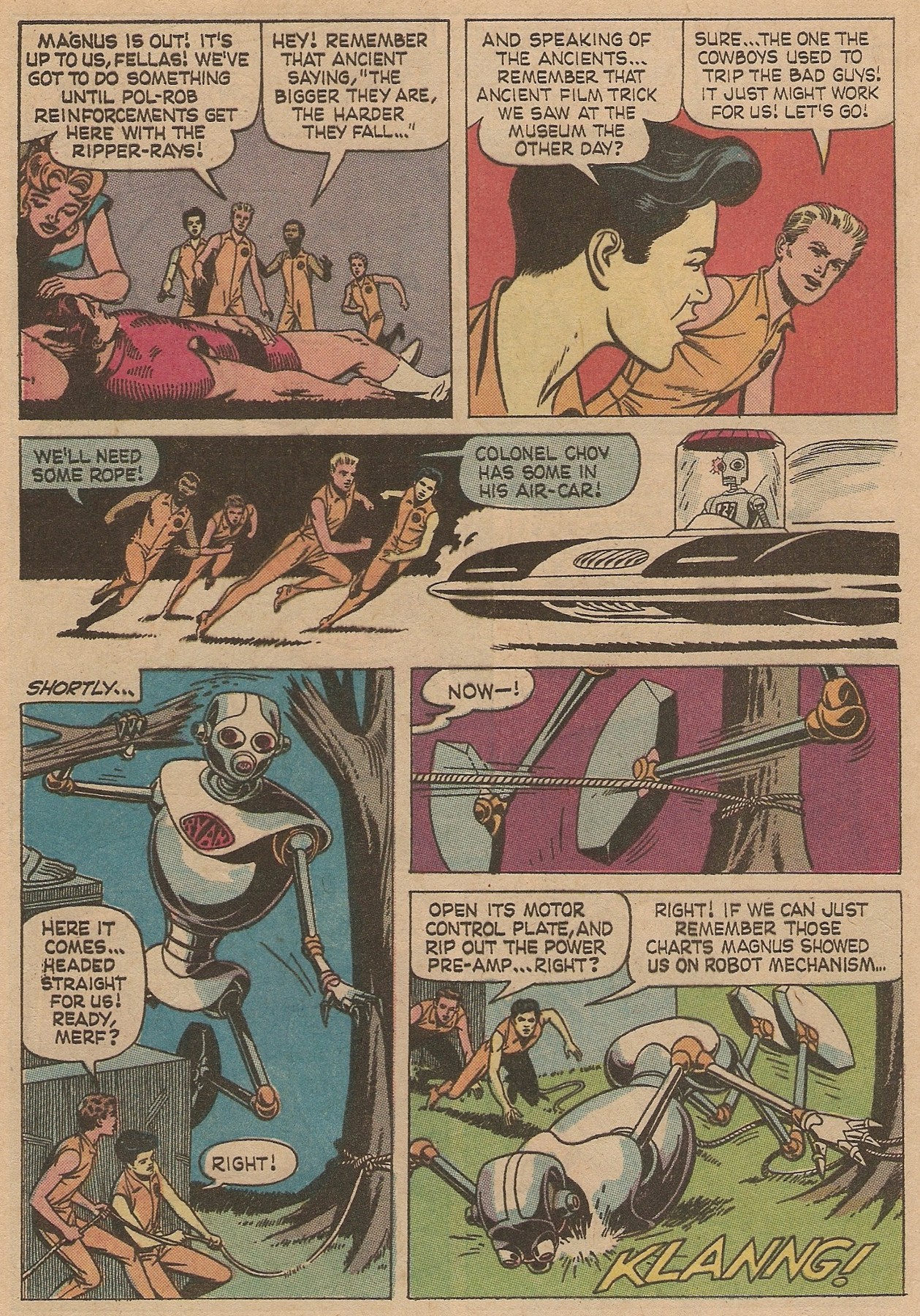 Read online Magnus, Robot Fighter 4000 AD comic -  Issue #31 - 27