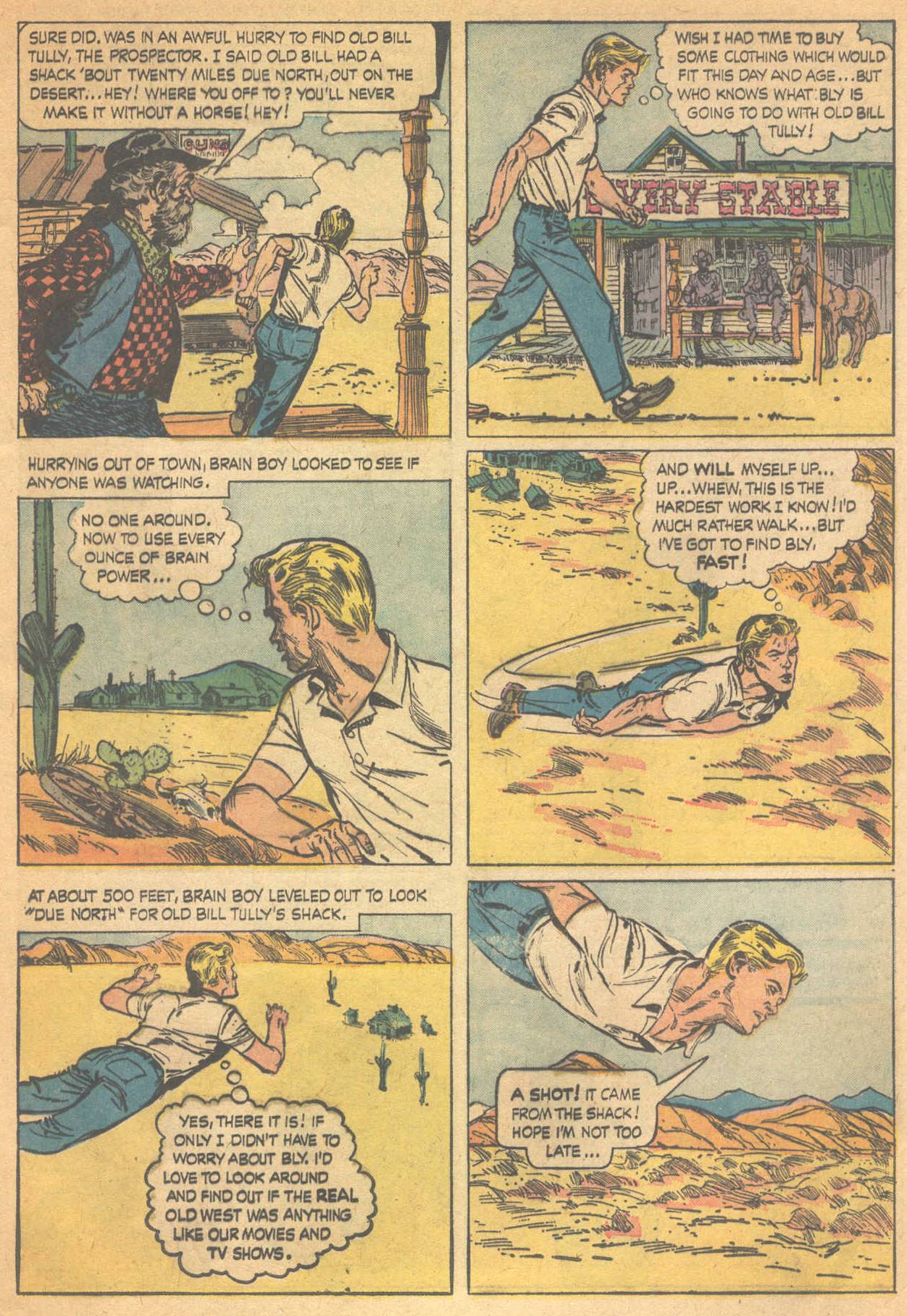 Read online Brain Boy (1962) comic -  Issue #4 - 17