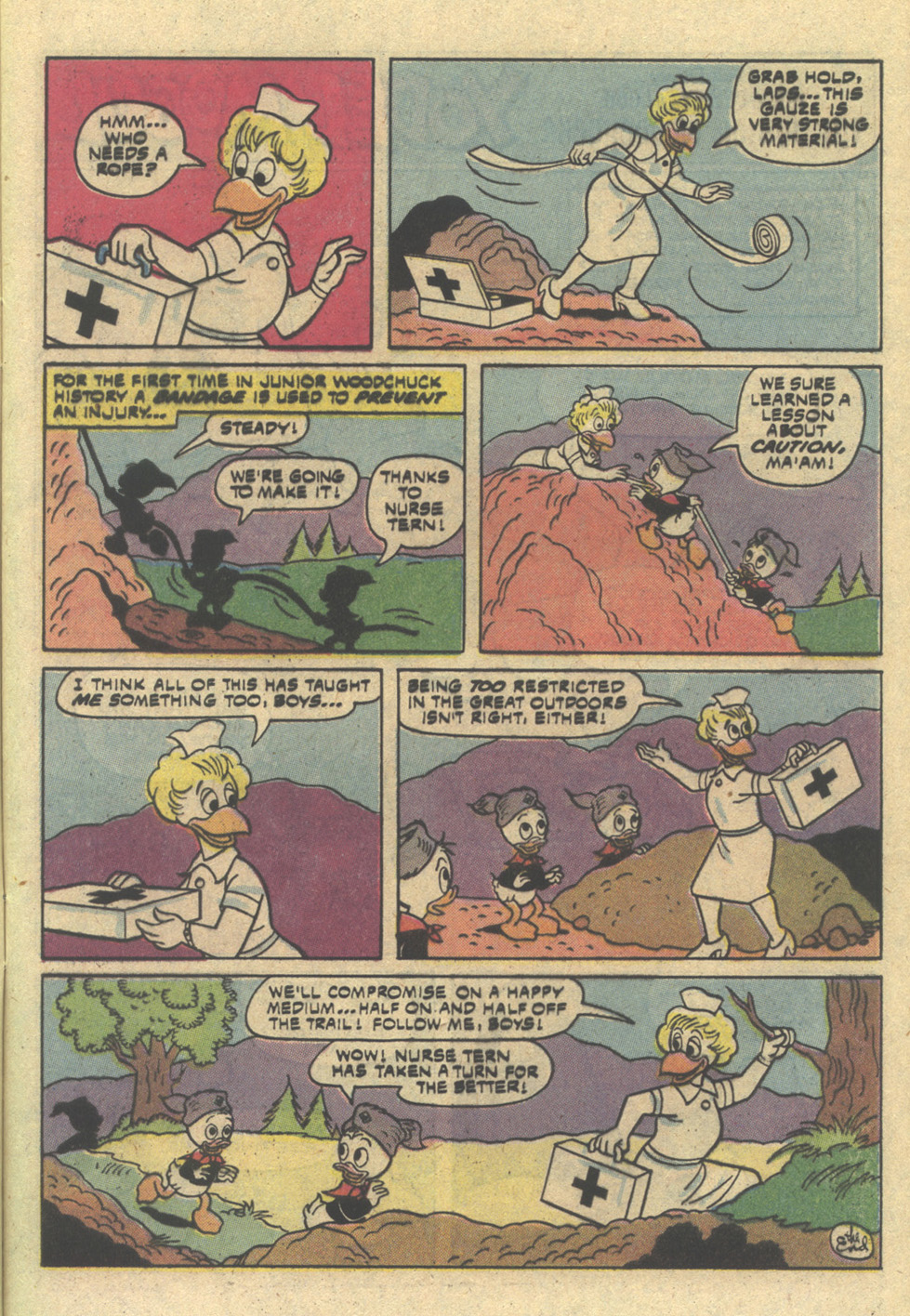 Read online Huey, Dewey, and Louie Junior Woodchucks comic -  Issue #56 - 9