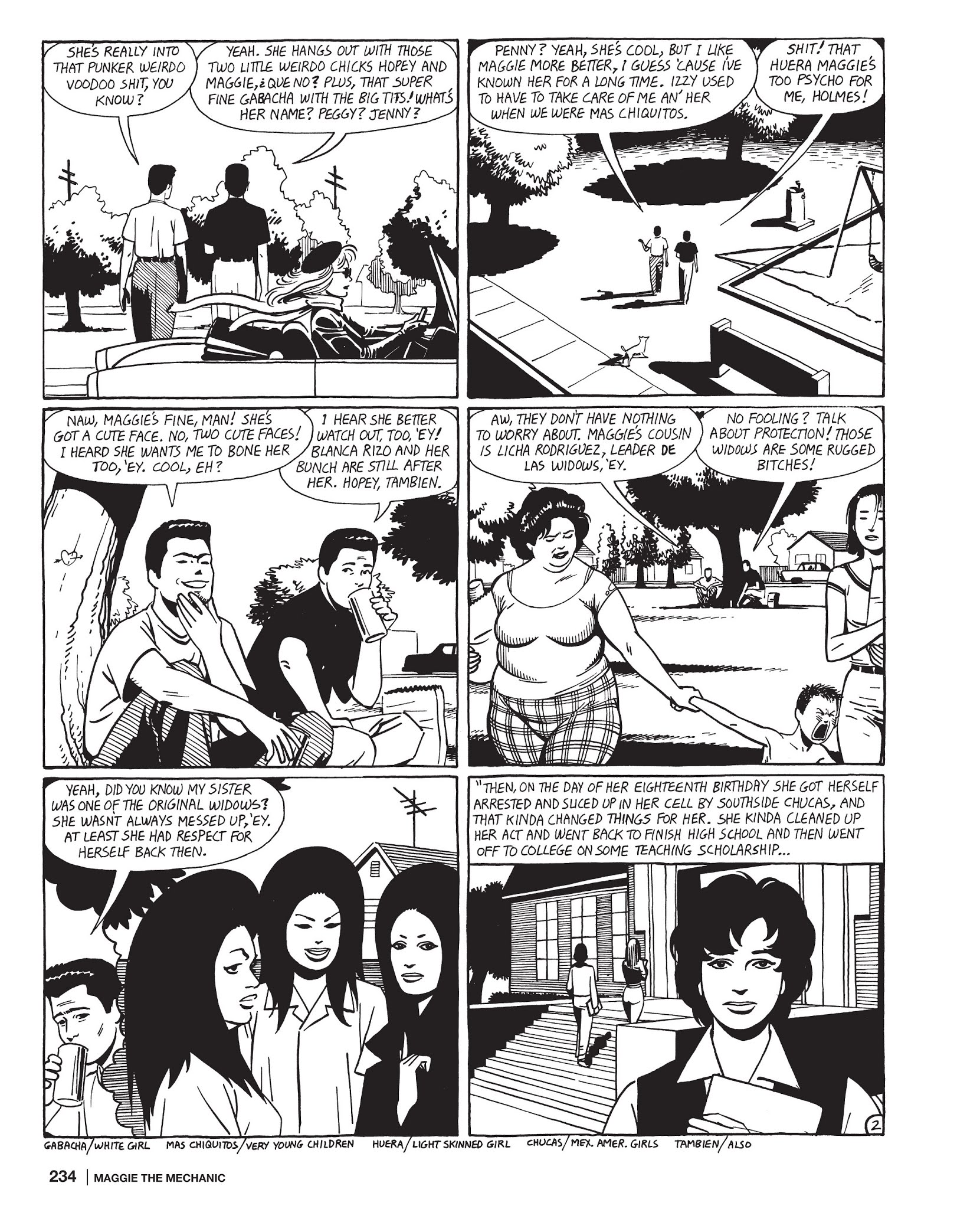 Read online Maggie the Mechanic: The Love & Rockets Library - Locas comic -  Issue # TPB (Part 3) - 45