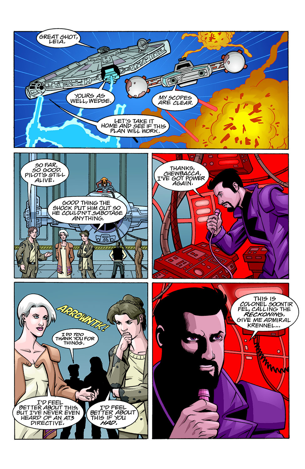 Read online Star Wars: X-Wing Rogue Squadron comic -  Issue #31 - 17