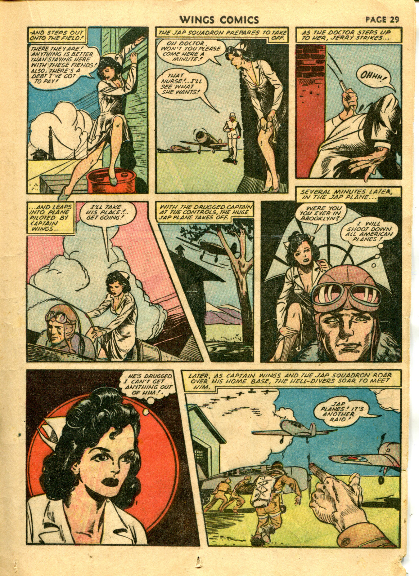 Read online Wings Comics comic -  Issue #25 - 31