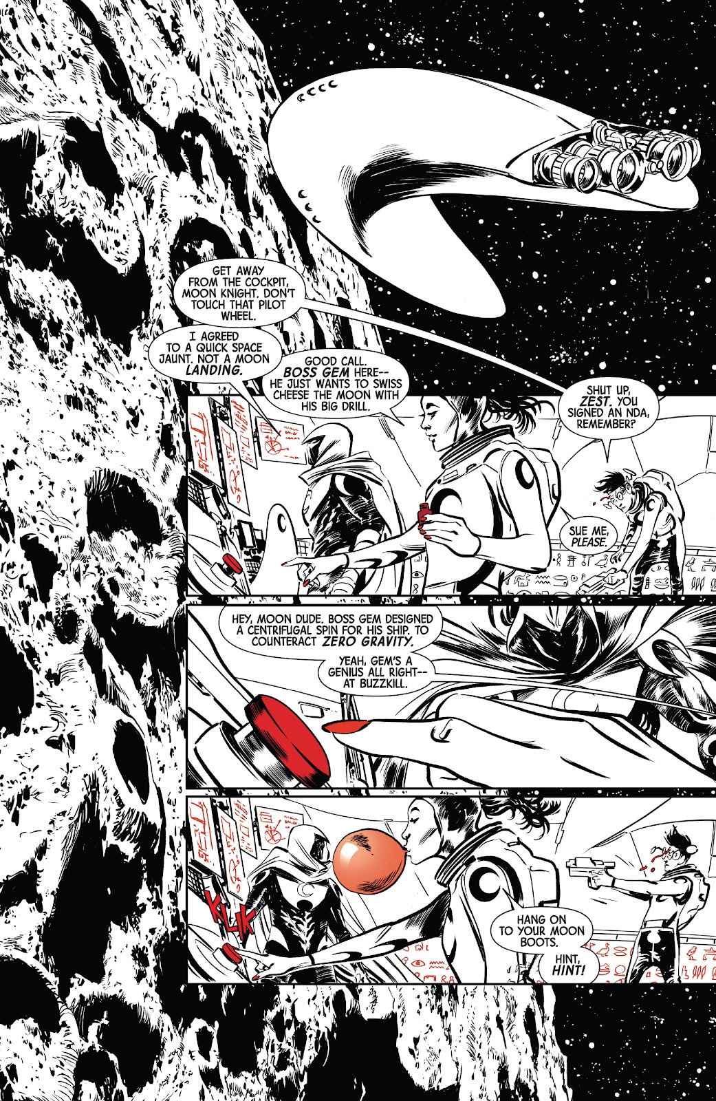 Moon Knight: Black, White & Blood issue 3 - Page 25