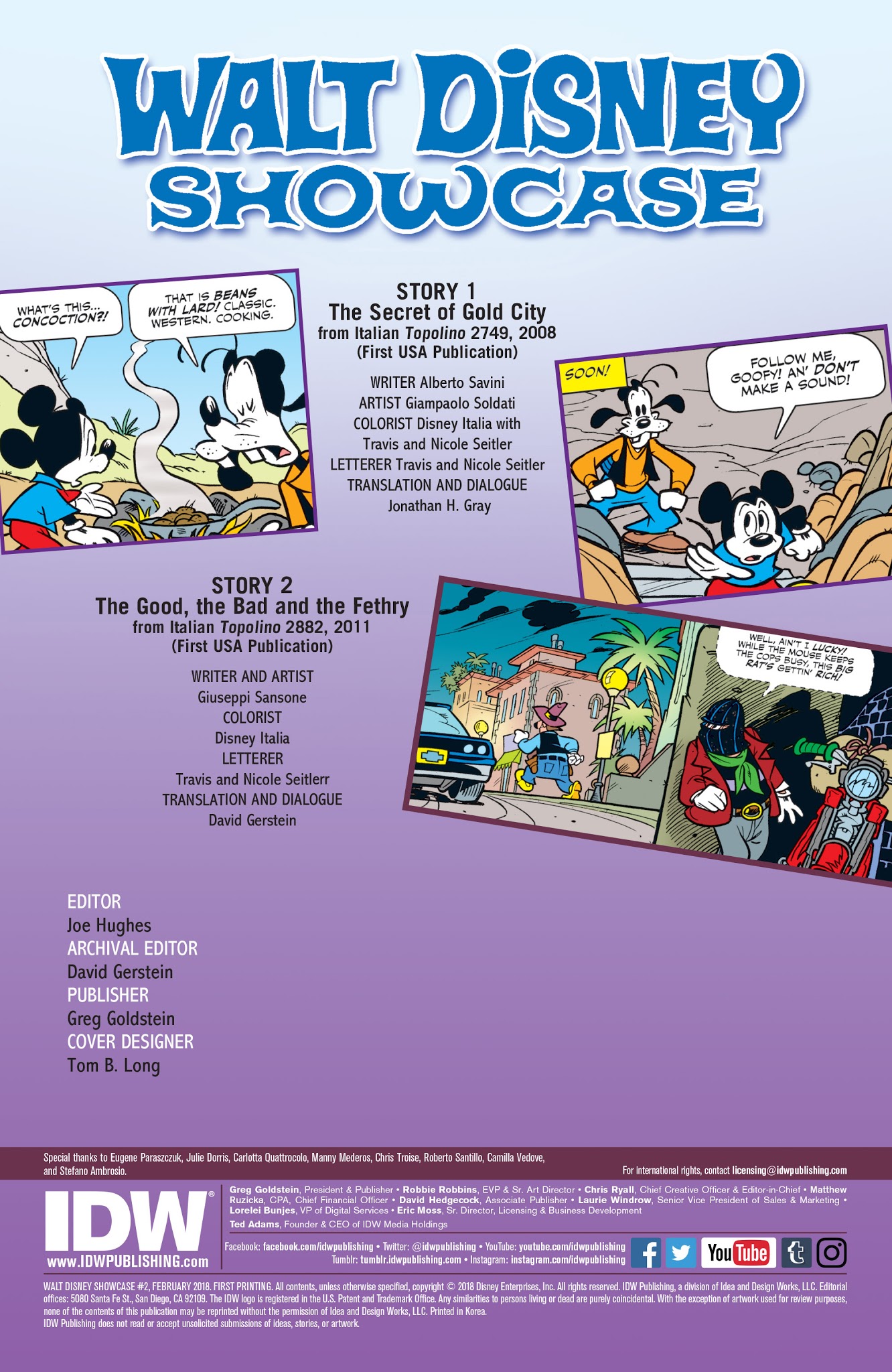 Read online Walt Disney Showcase comic -  Issue #2 - 2