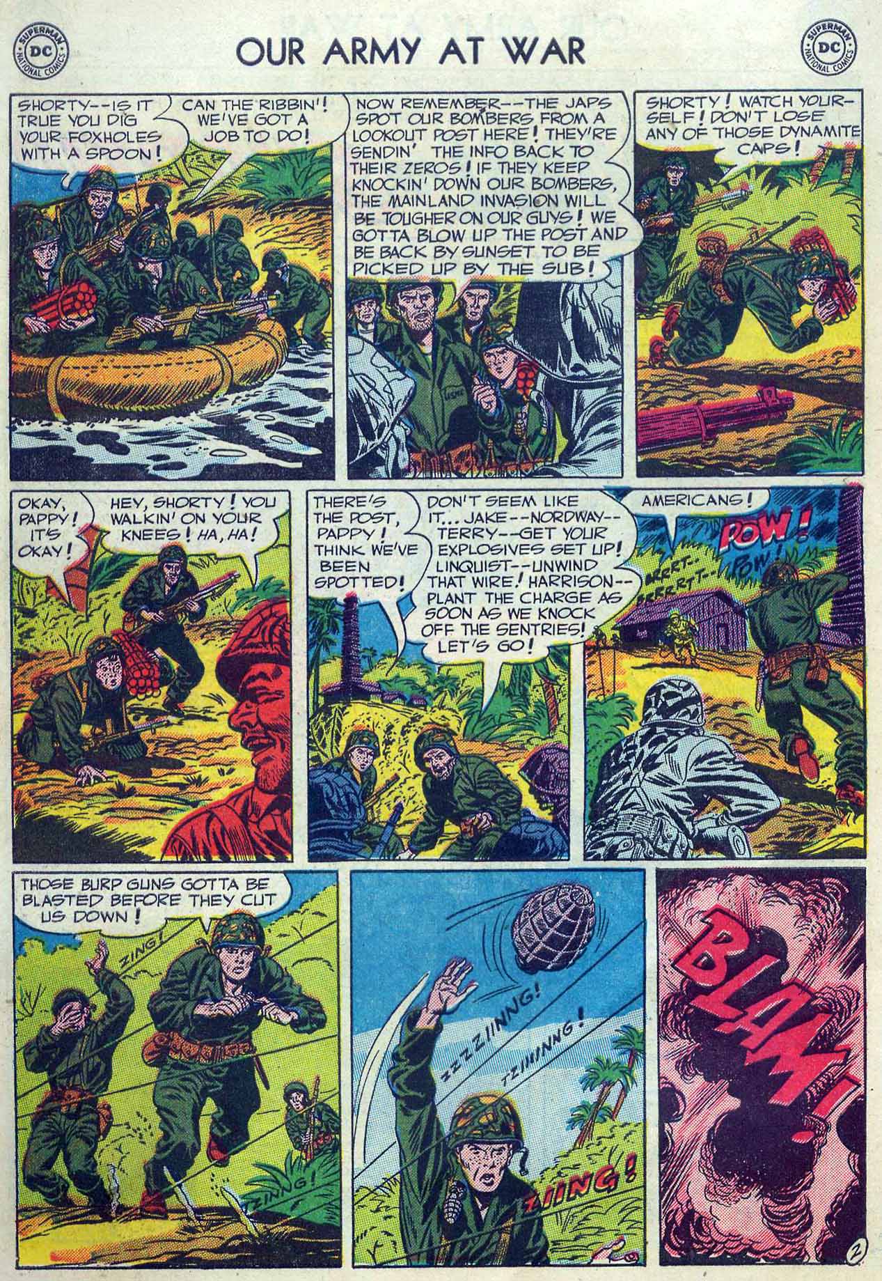 Read online Our Army at War (1952) comic -  Issue #2 - 30