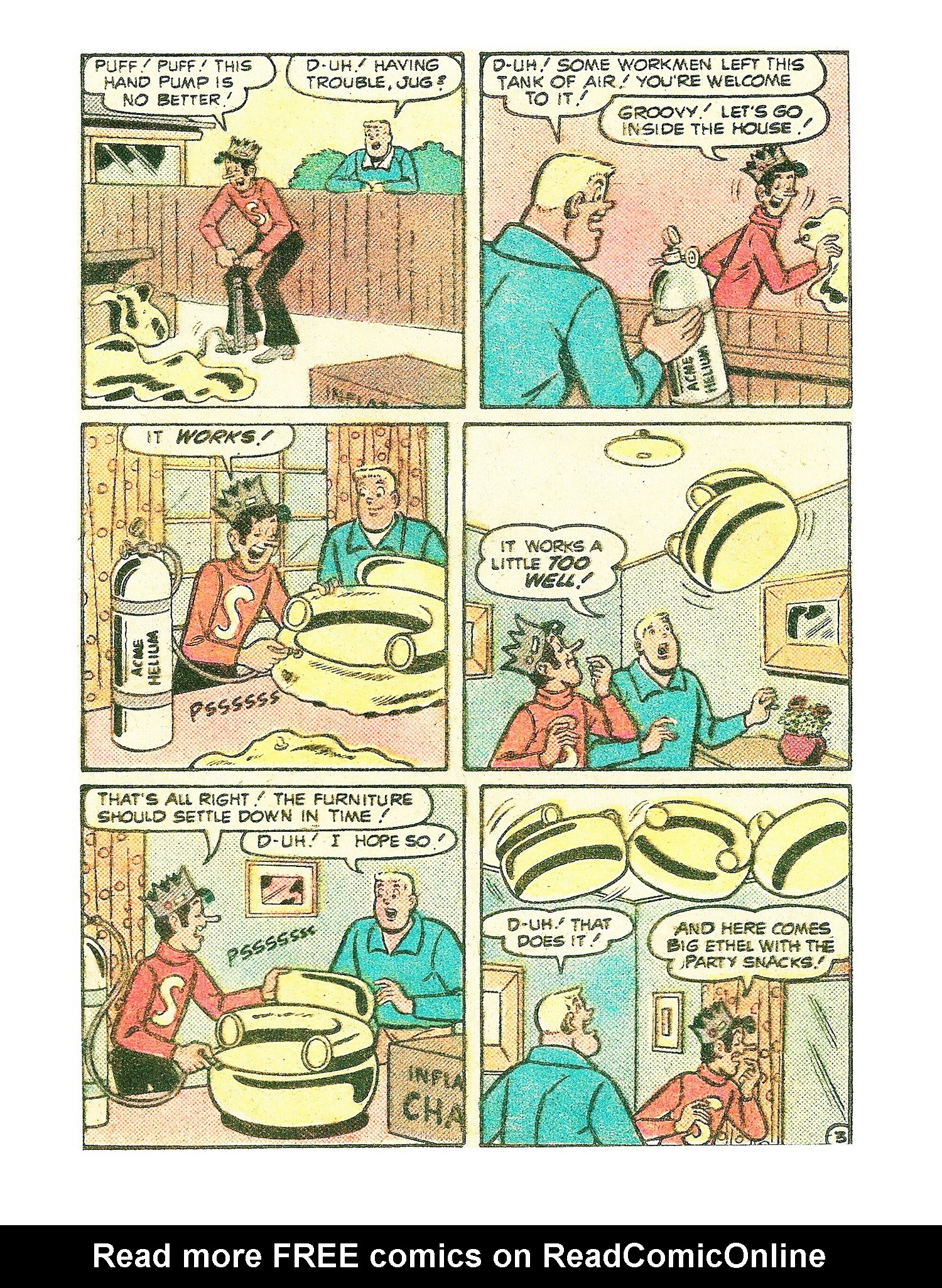 Read online Jughead Jones Comics Digest comic -  Issue #25 - 49