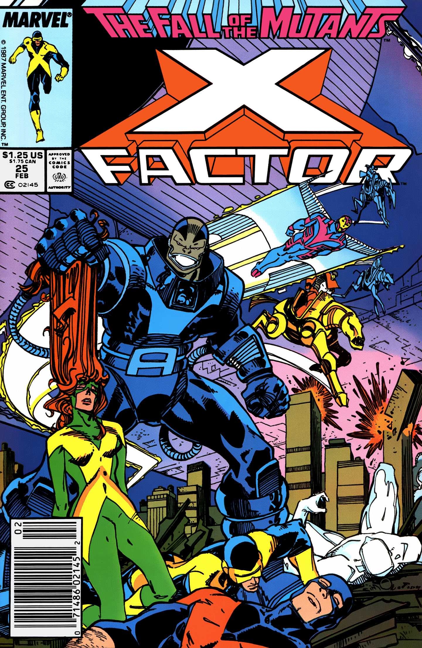 Read online X-Factor (1986) comic -  Issue #25 - 1