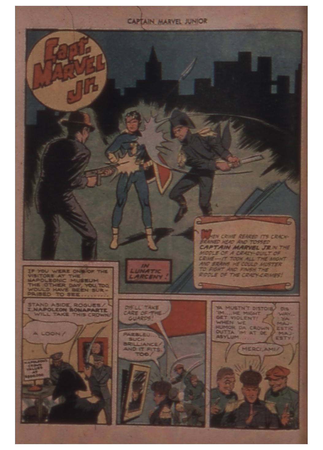 Read online Captain Marvel, Jr. comic -  Issue #32 - 14