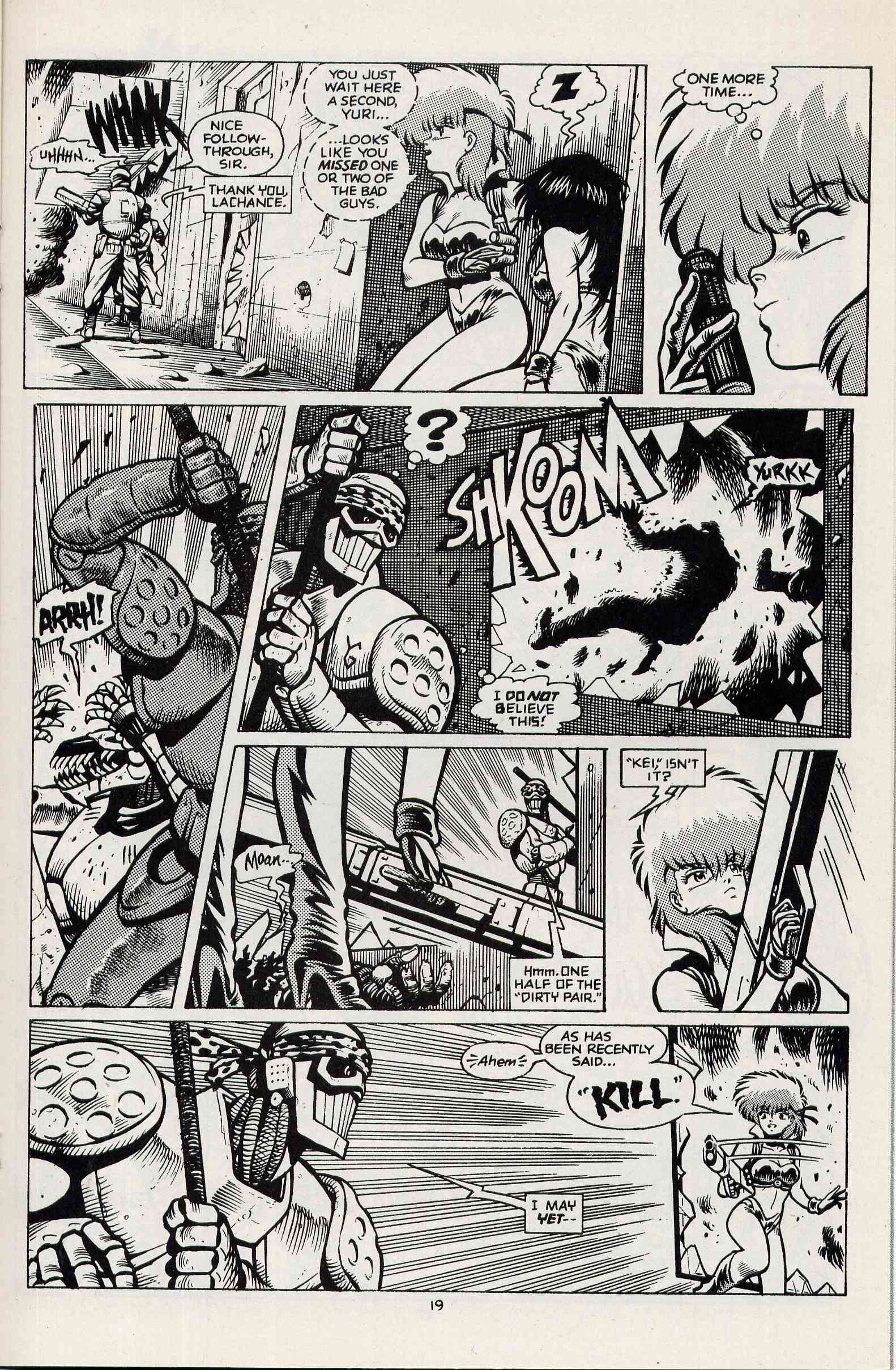 Read online Dirty Pair comic -  Issue #3 - 21