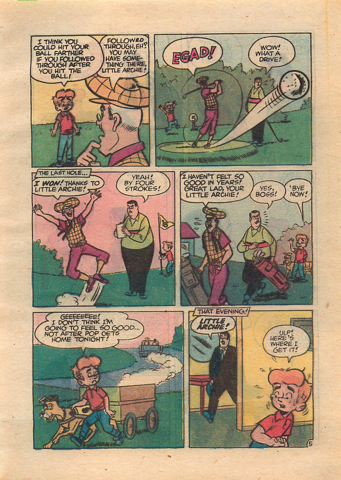 Read online Little Archie Comics Digest Magazine comic -  Issue #7 - 116