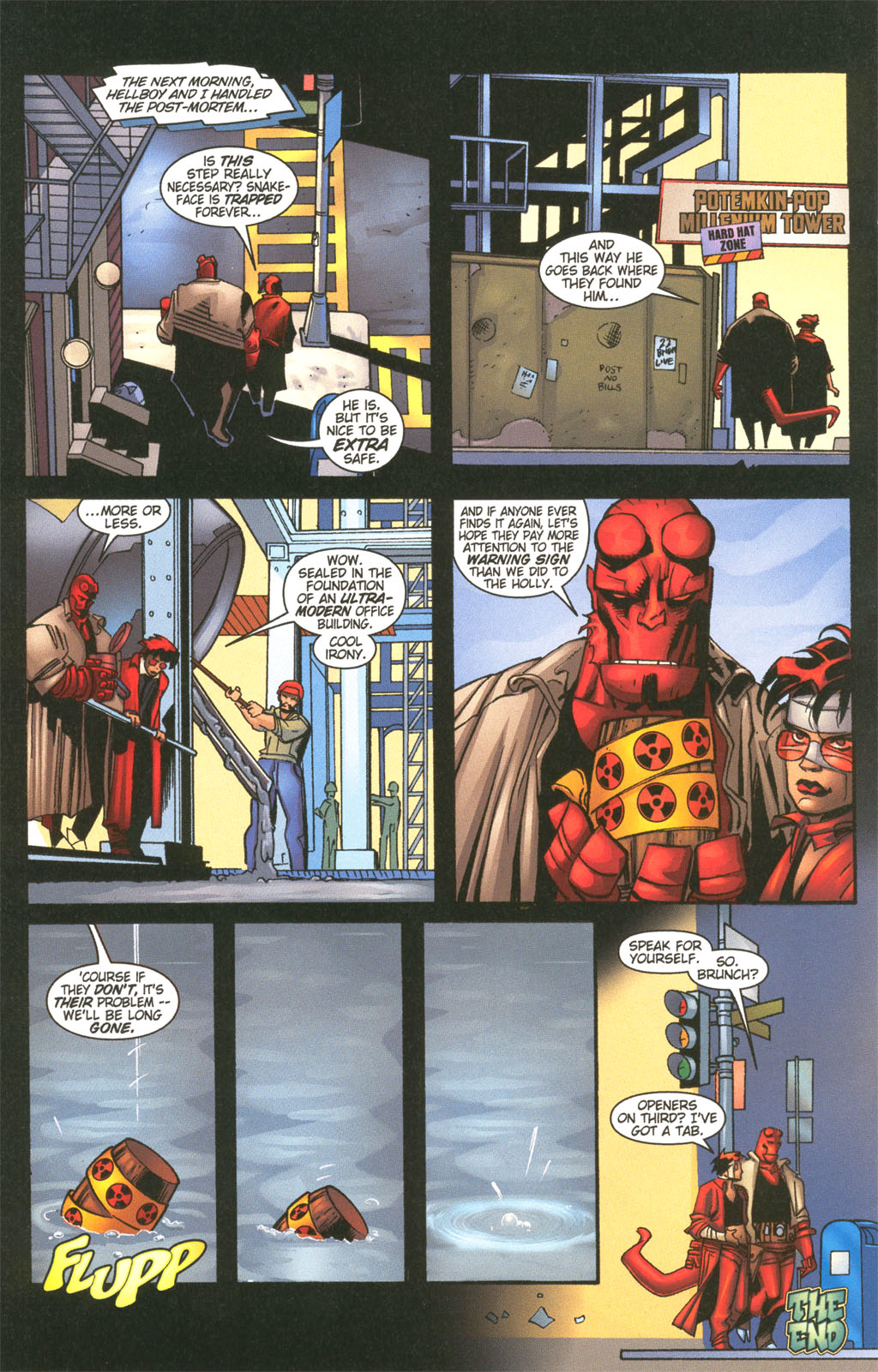 Read online Painkiller Jane/Hellboy comic -  Issue # Full - 24