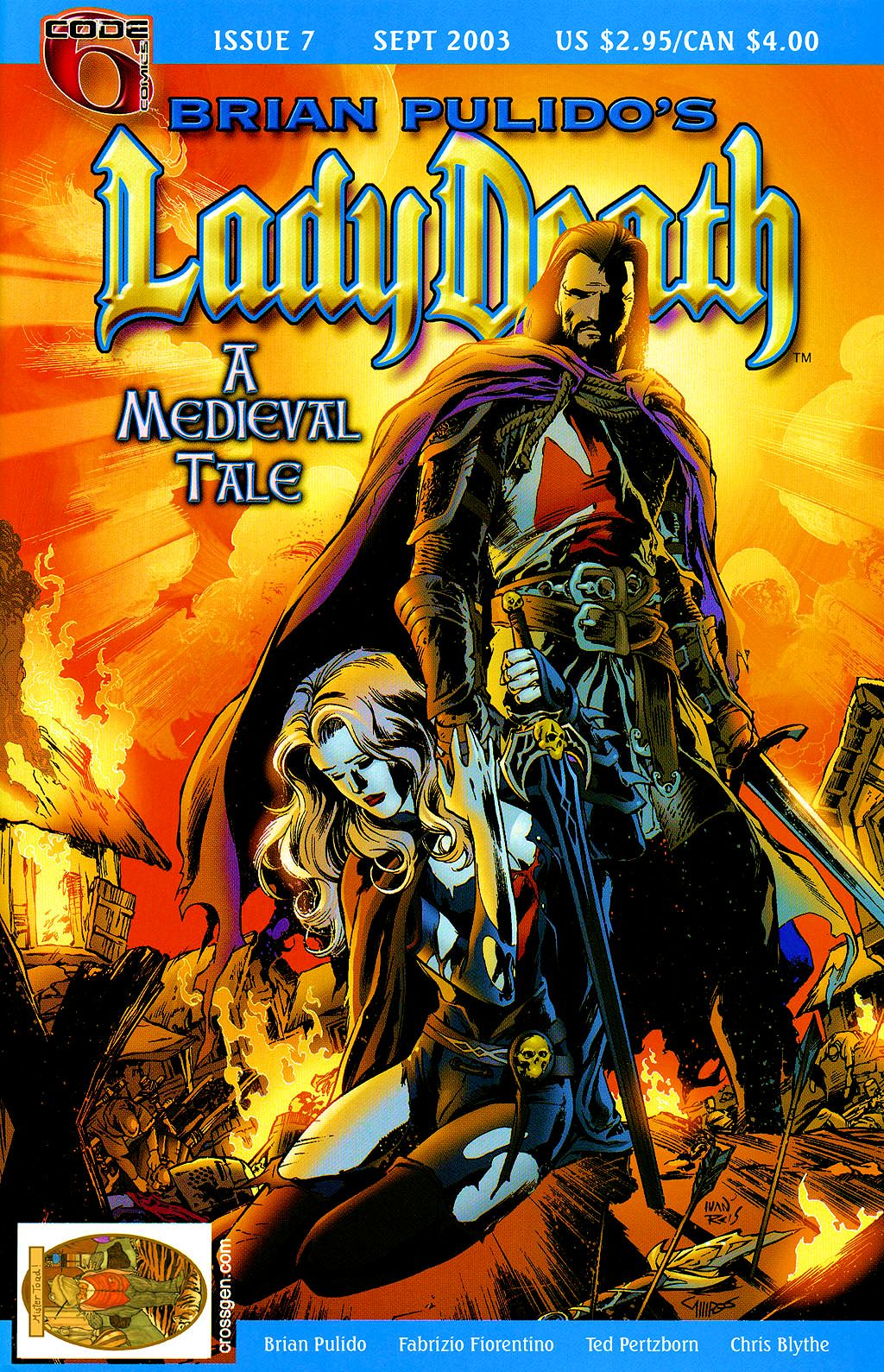 Read online Lady Death: A Medieval Tale comic -  Issue #7 - 1