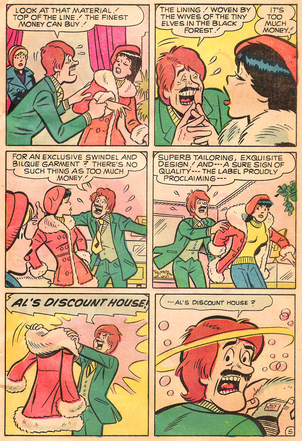 Read online Archie's Girls Betty and Veronica comic -  Issue #244 - 7