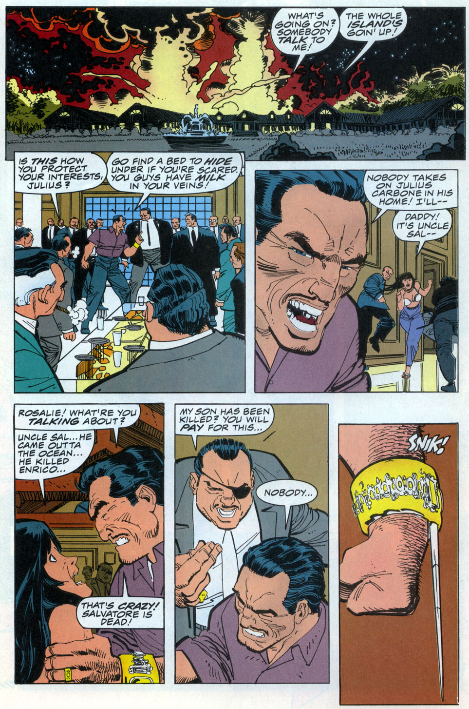 Read online The Punisher War Zone comic -  Issue #6 - 11