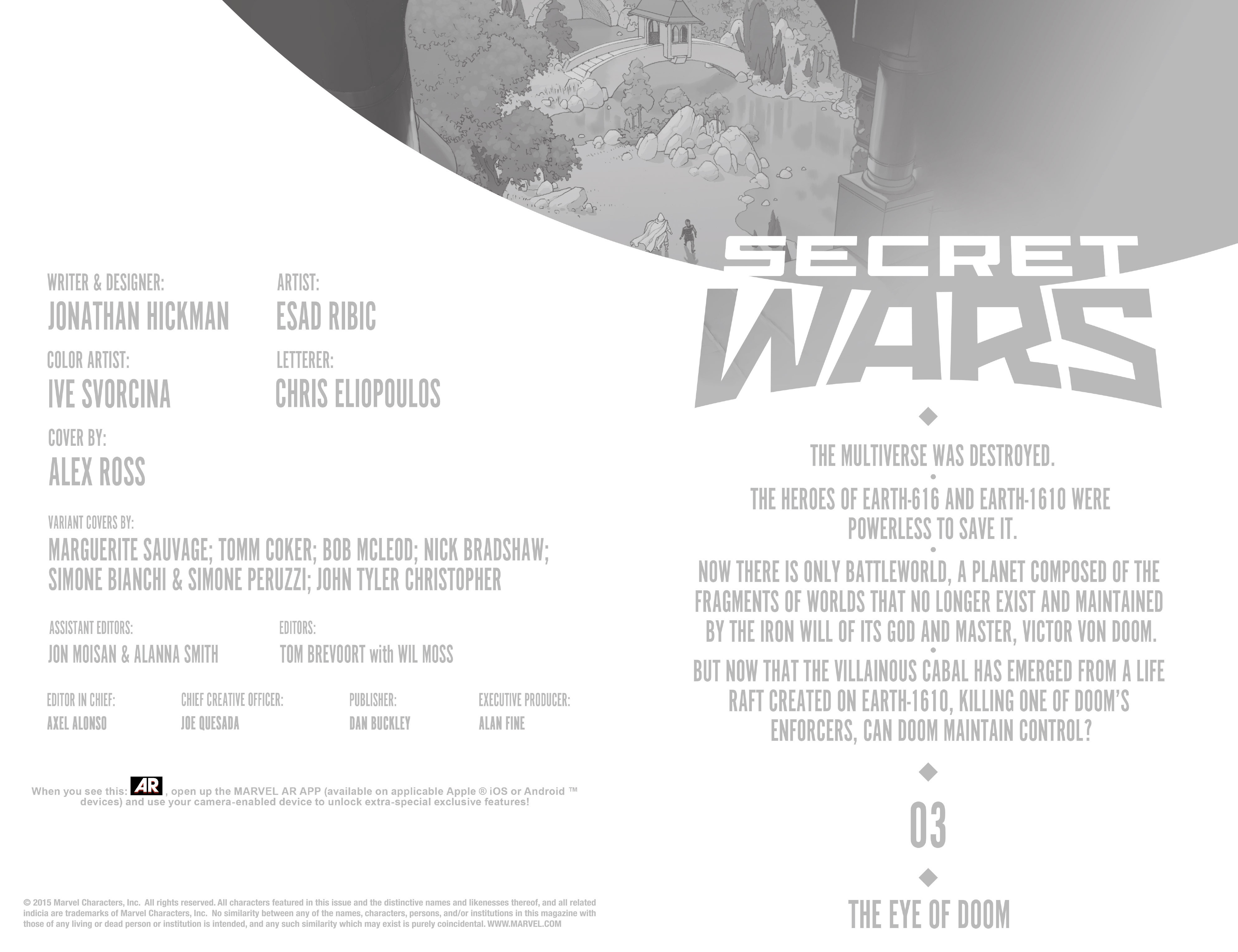 Read online Secret Wars comic -  Issue #3 - 13