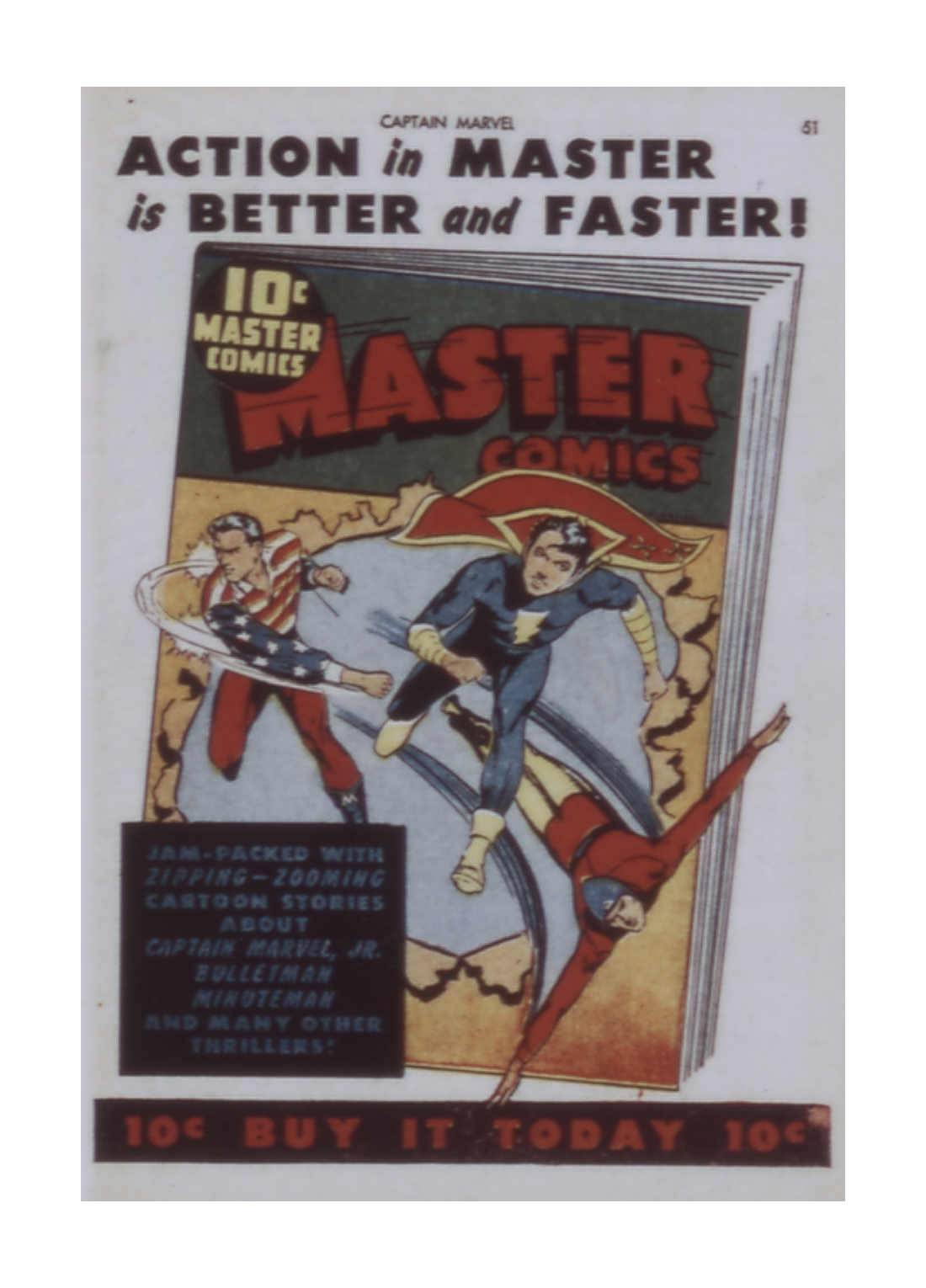 Read online Captain Marvel Adventures comic -  Issue #6 - 51