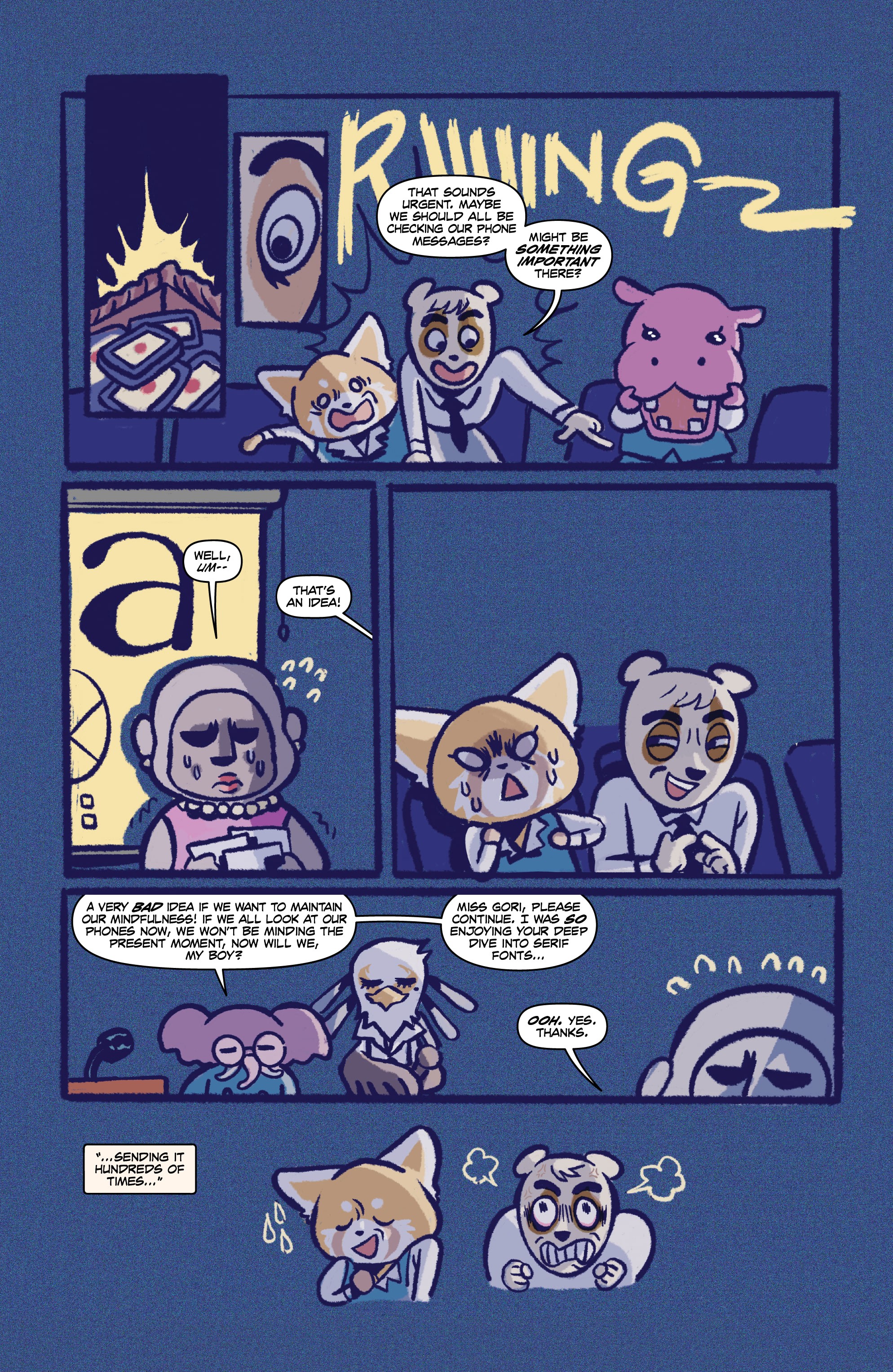 Read online Aggretsuko Meet Her Friends comic -  Issue #2 - 20