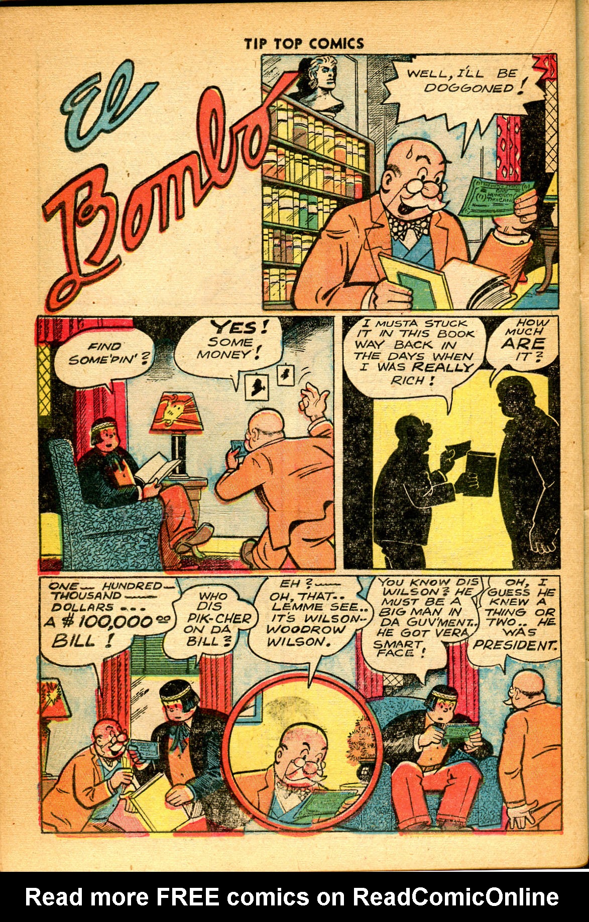 Read online Tip Top Comics comic -  Issue #142 - 34