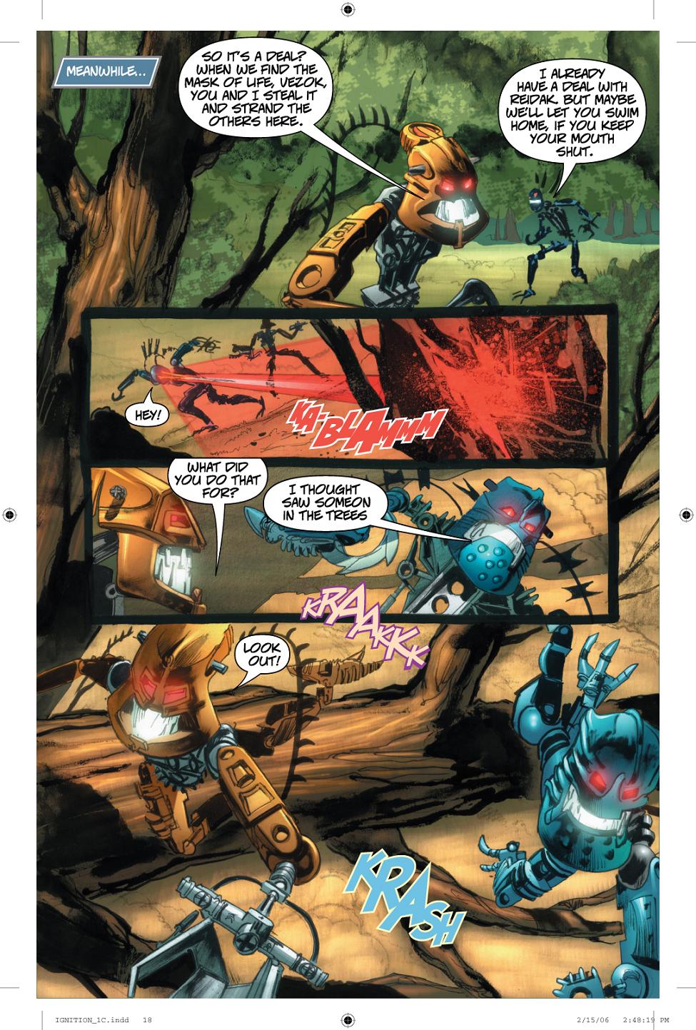 Read online Bionicle: Ignition comic -  Issue #1 - 15
