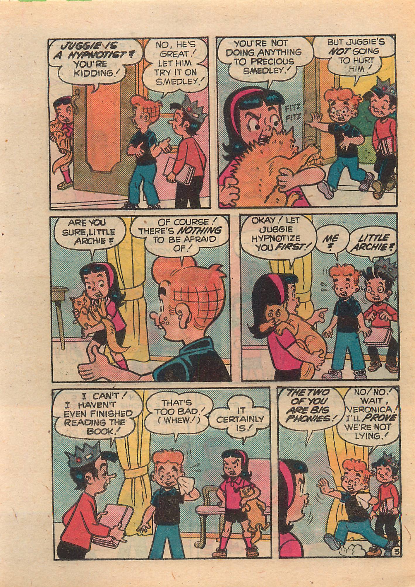 Read online Little Archie Comics Digest Magazine comic -  Issue #7 - 70