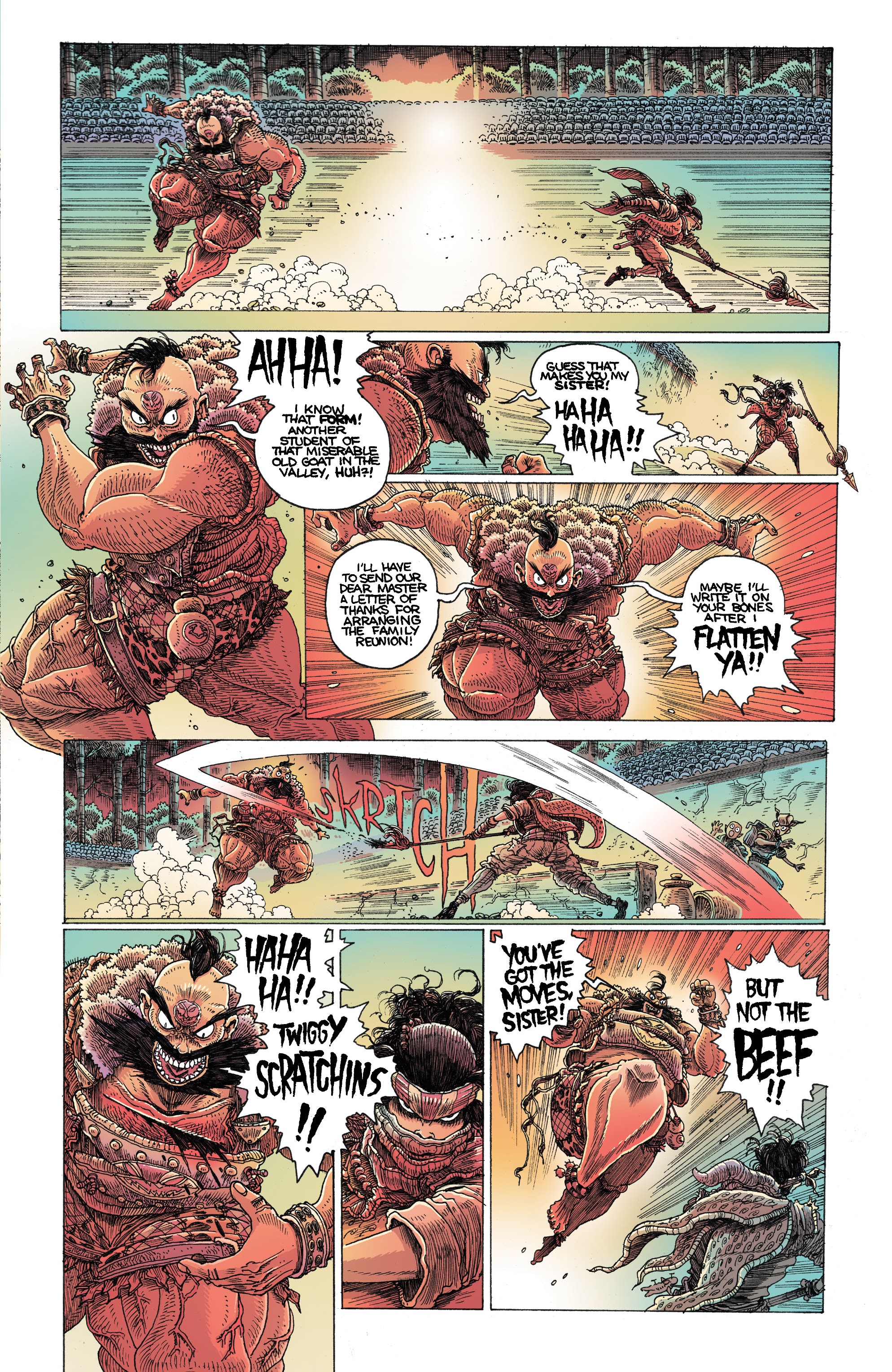 Read online Orphan and the Five Beasts comic -  Issue #2 - 9