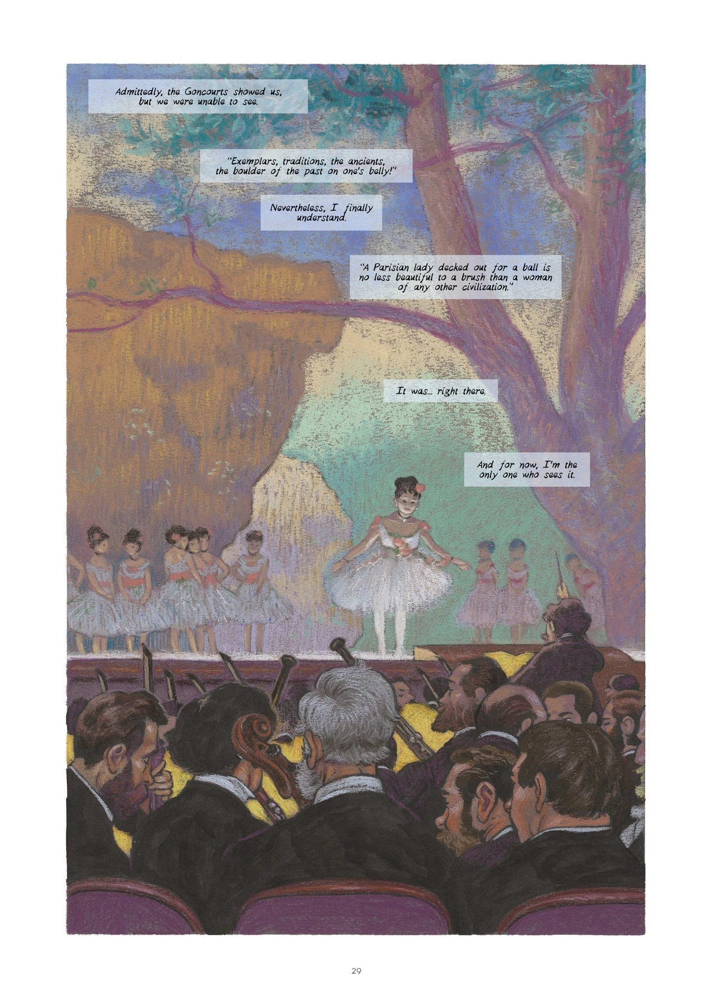 Read online Degas and Cassatt: The Dance of Solitude comic -  Issue # TPB - 29