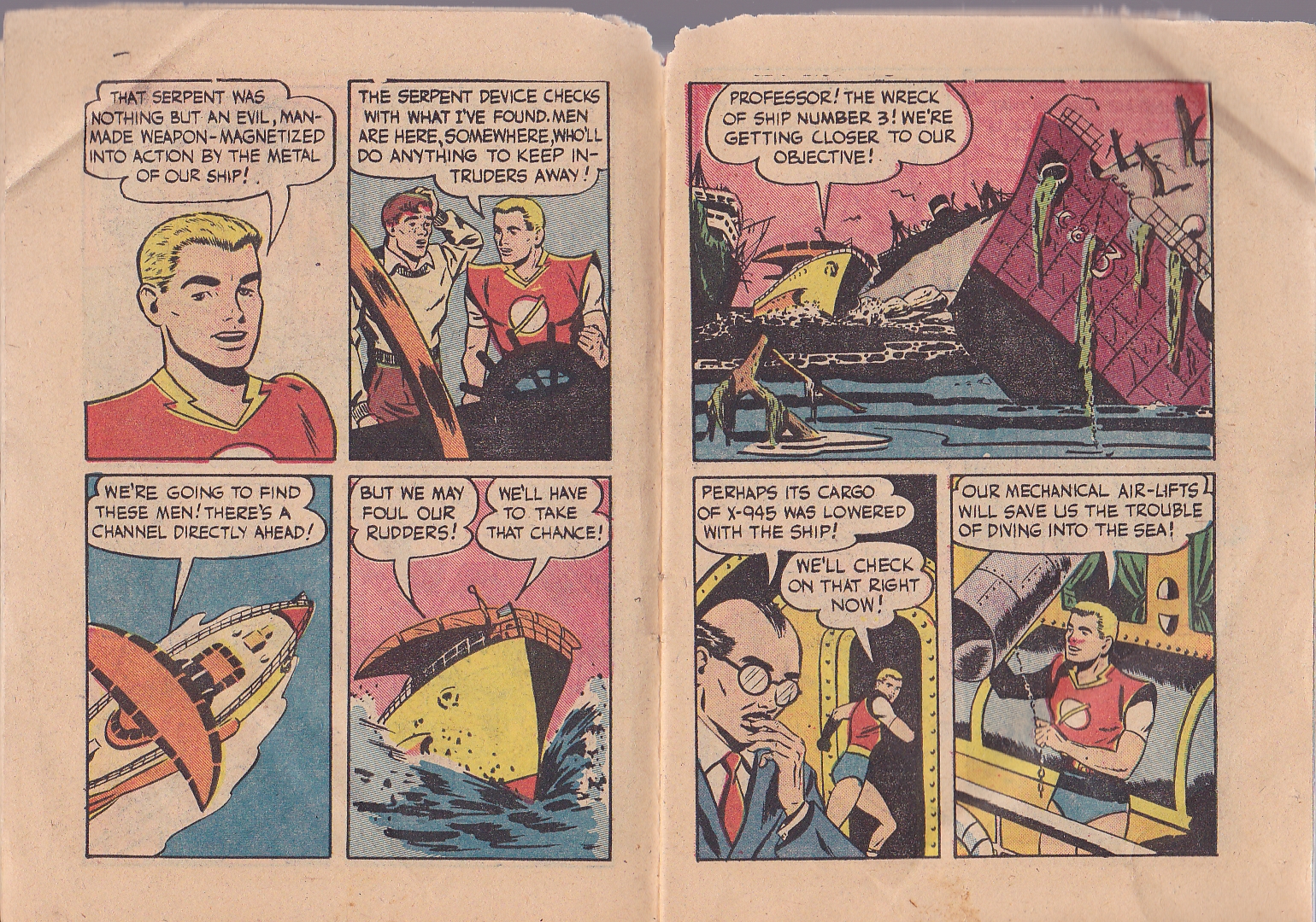 Read online Captain Atom (1950) comic -  Issue #5 - 8