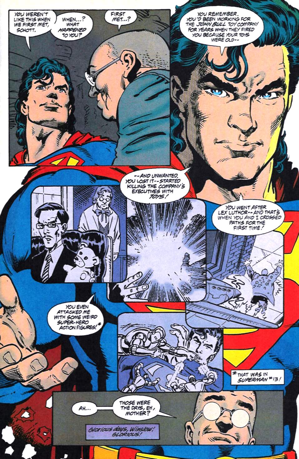 Read online Superman (1987) comic -  Issue #98 - 11