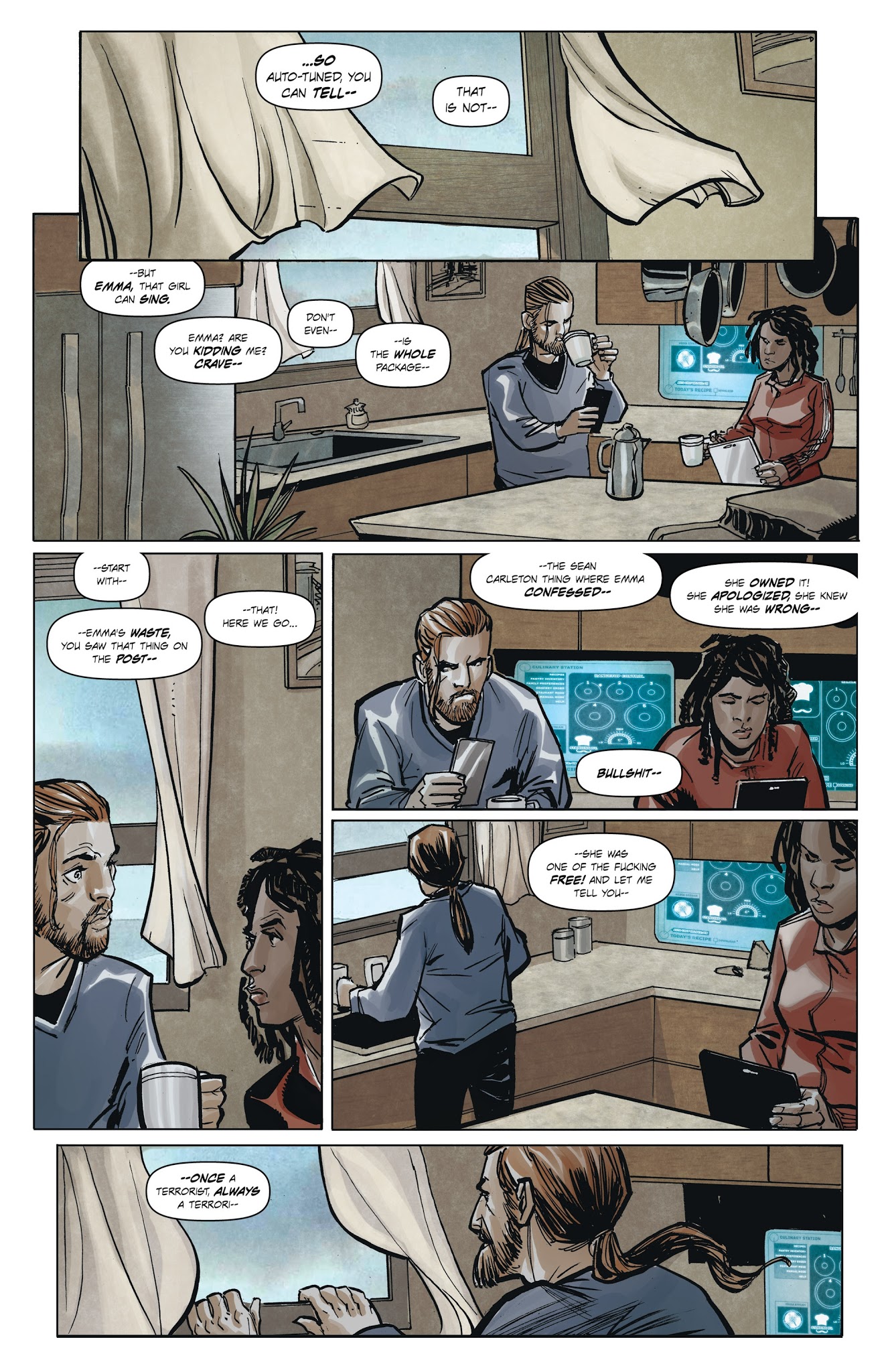 Read online Lazarus: X  66 comic -  Issue #3 - 11
