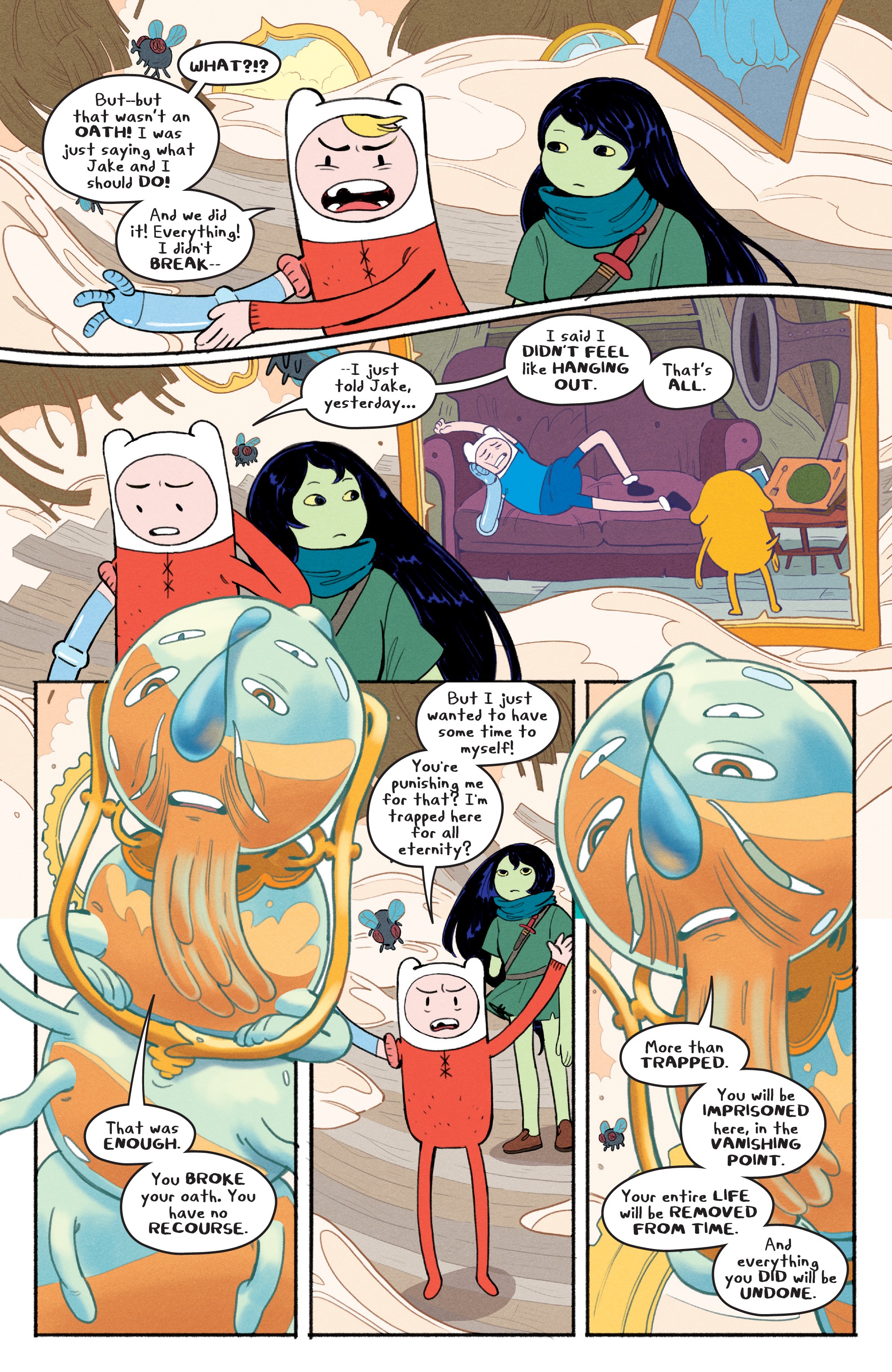 Read online Adventure Time: Beginning of the End comic -  Issue # _TPB - 23