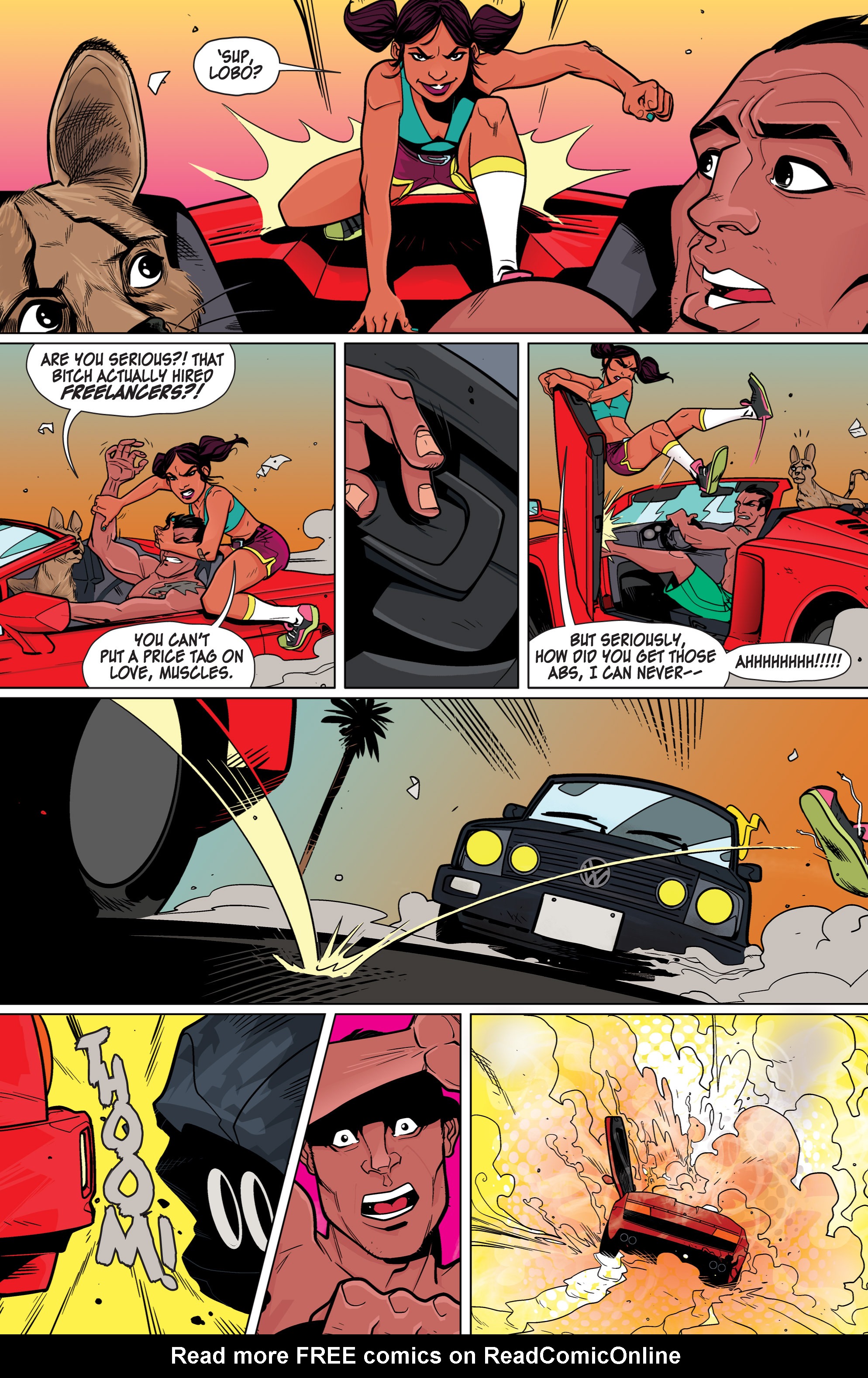 Read online Freelancers comic -  Issue #1 - 9