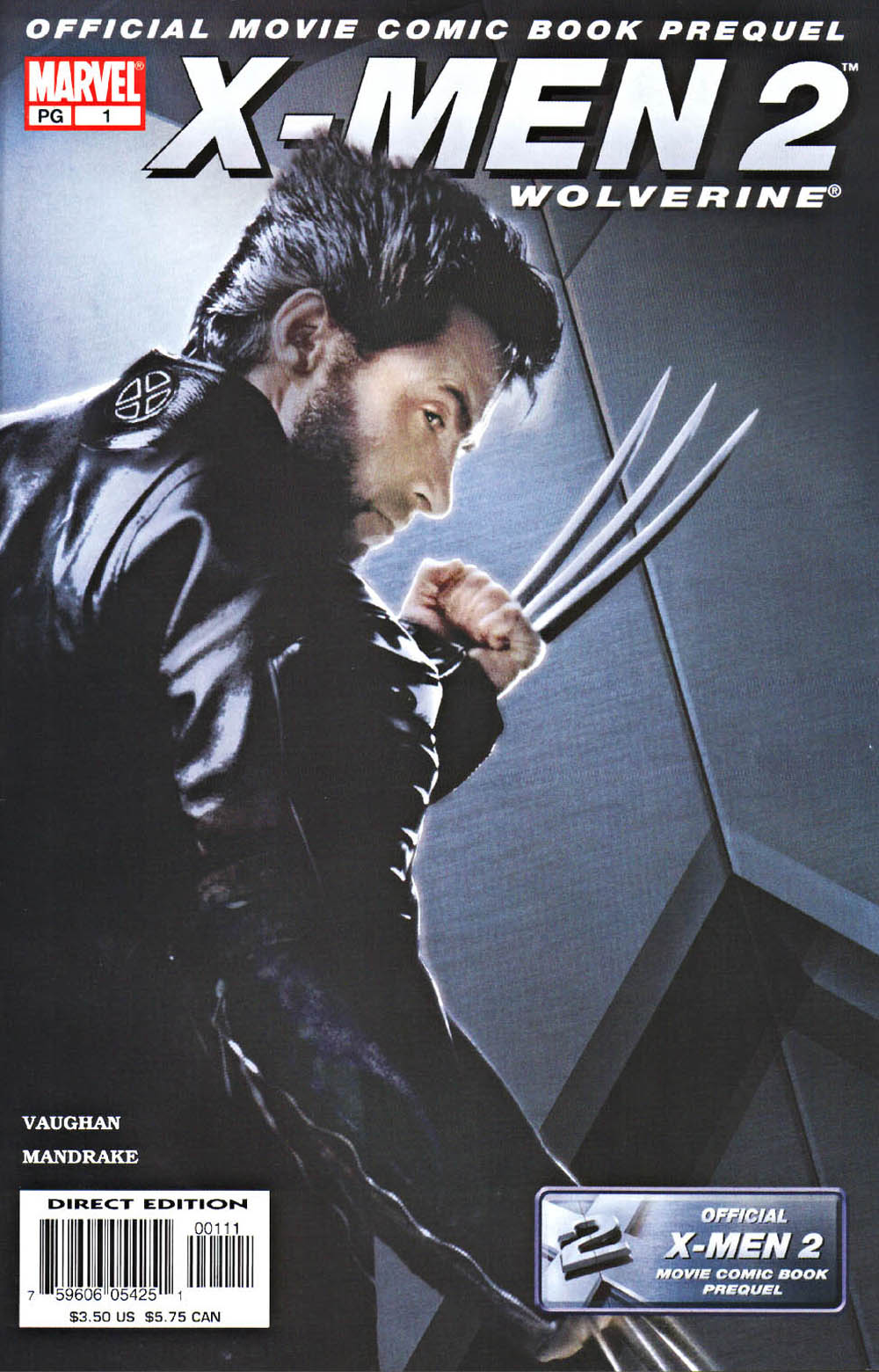 X-Men 2 Movie Prequel: Wolverine Full Page 1