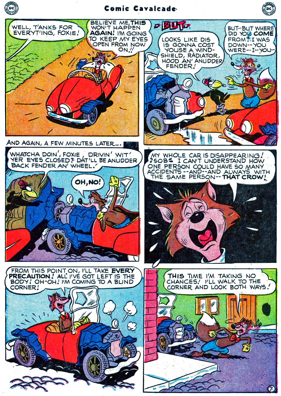 Read online Comic Cavalcade comic -  Issue #39 - 9