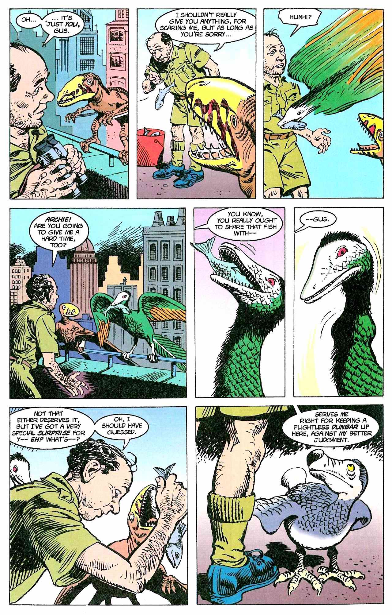 Read online Cadillacs and Dinosaurs comic -  Issue #4 - 27