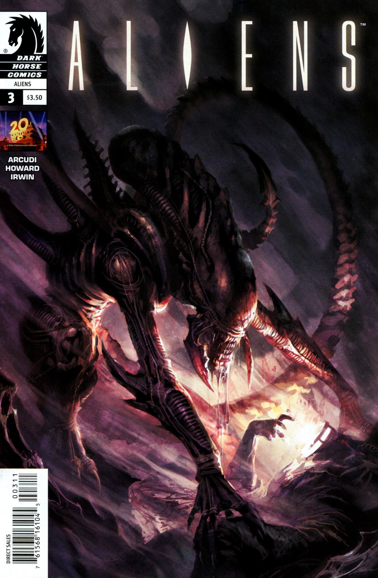Read online Aliens (2009) comic -  Issue #3 - 1