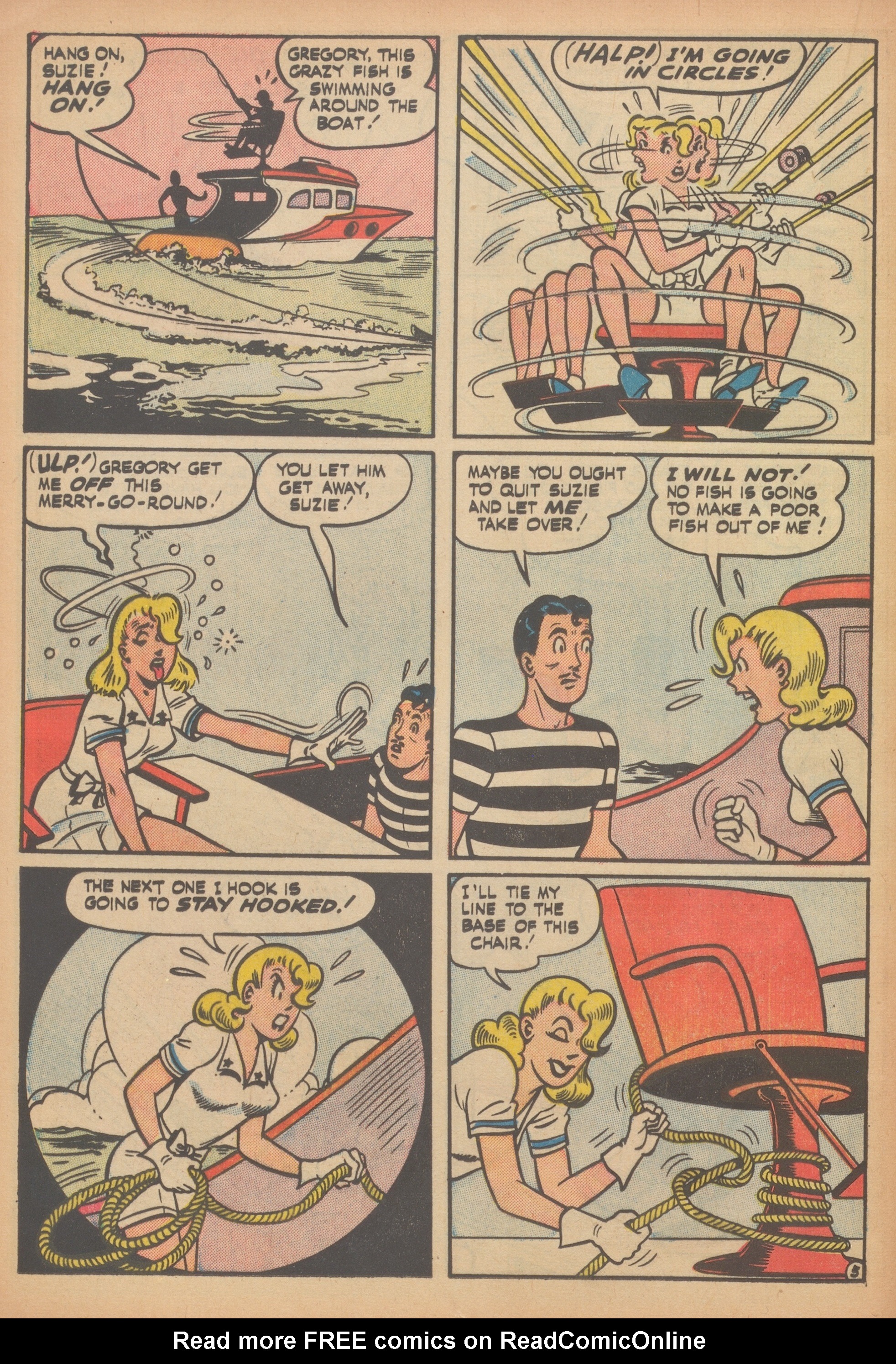 Read online Suzie Comics comic -  Issue #71 - 16