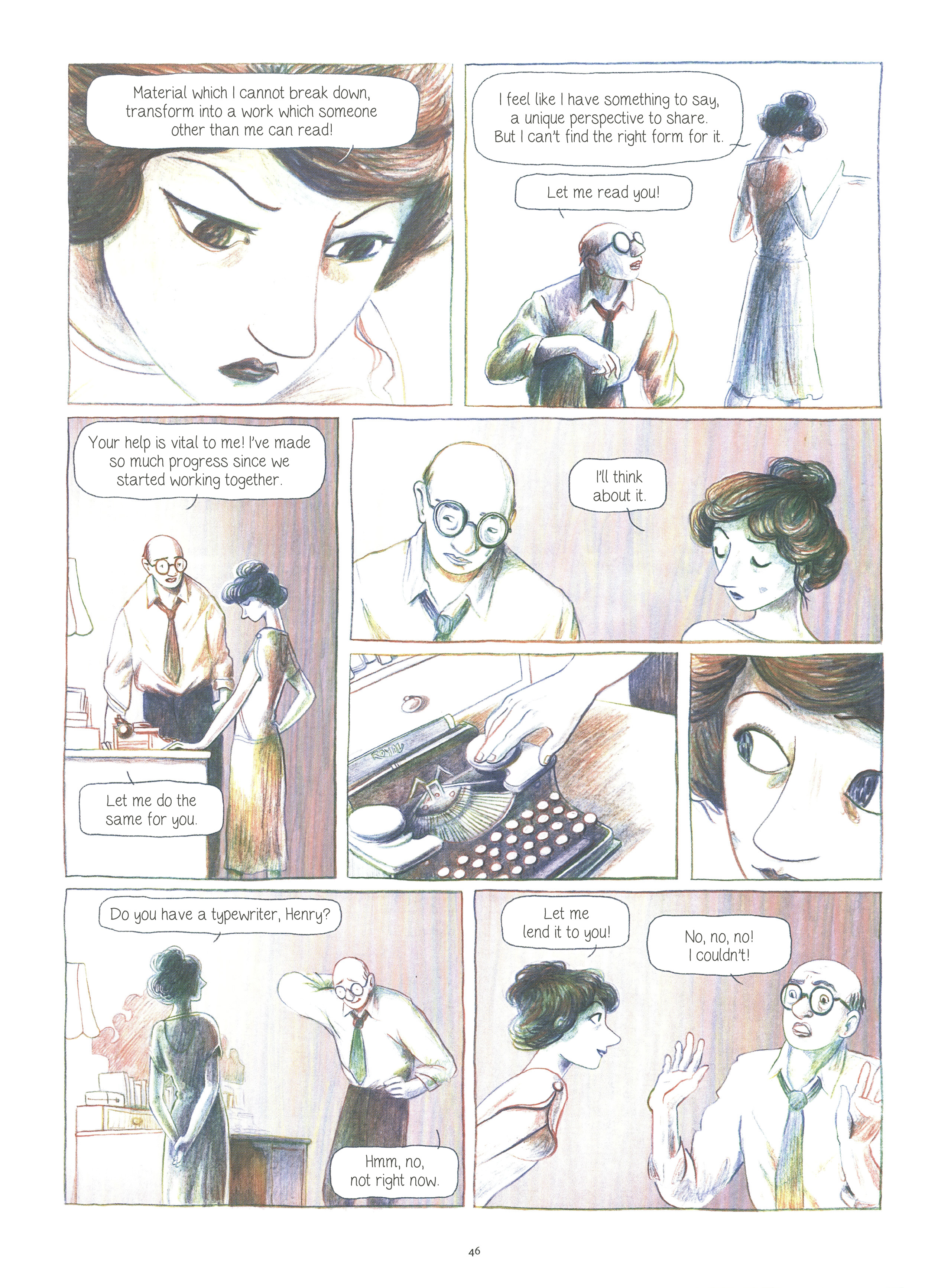 Read online Anais Nin: On the Sea of Lies comic -  Issue # TPB (Part 1) - 45