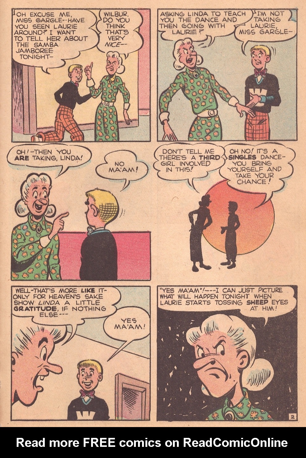 Read online Wilbur Comics comic -  Issue #33 - 39