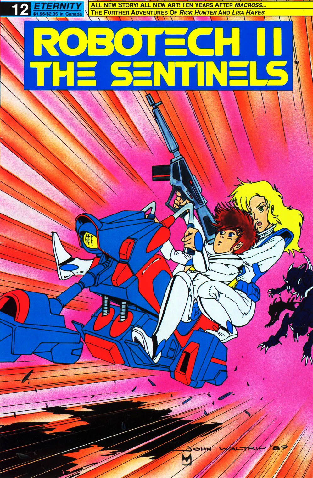 Robotech II: The Sentinels issue Robotech II: The Sentinels Book 1 Issue #12 - Page 1