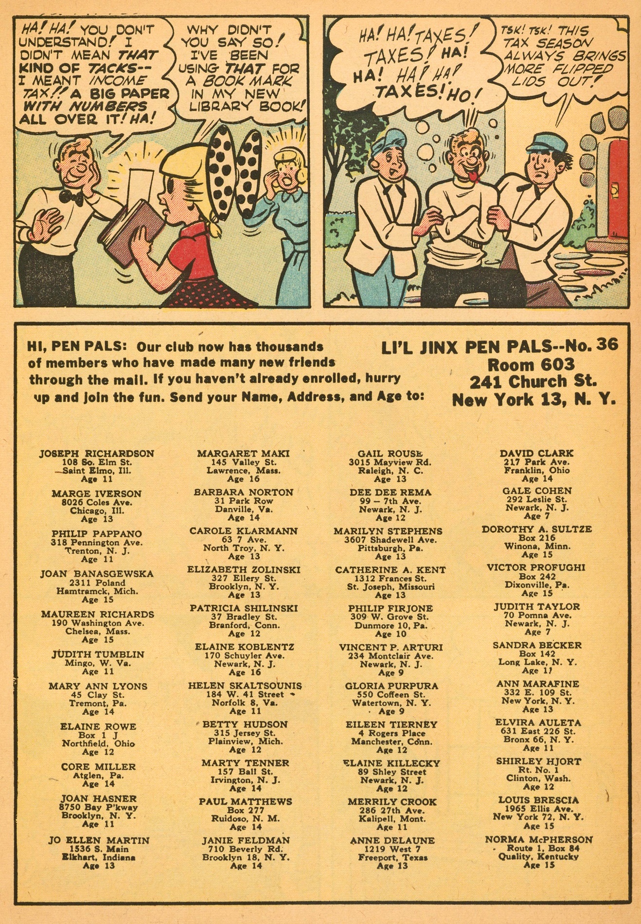 Read online Pep Comics comic -  Issue #99 - 34