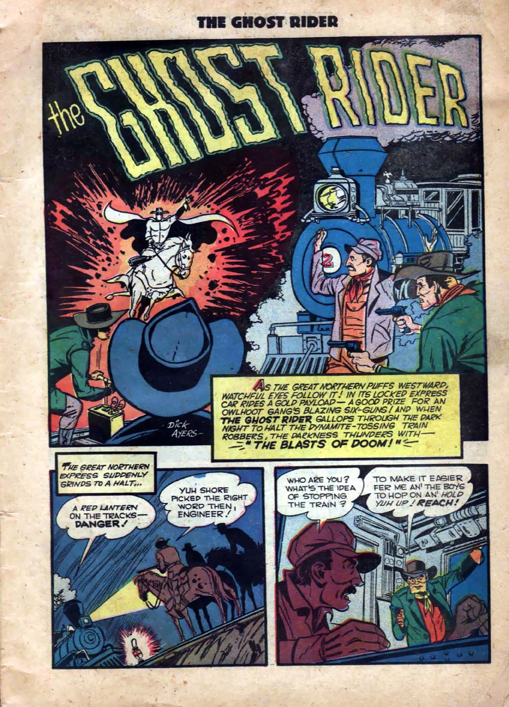 Read online The Ghost Rider (1950) comic -  Issue #3 - 3
