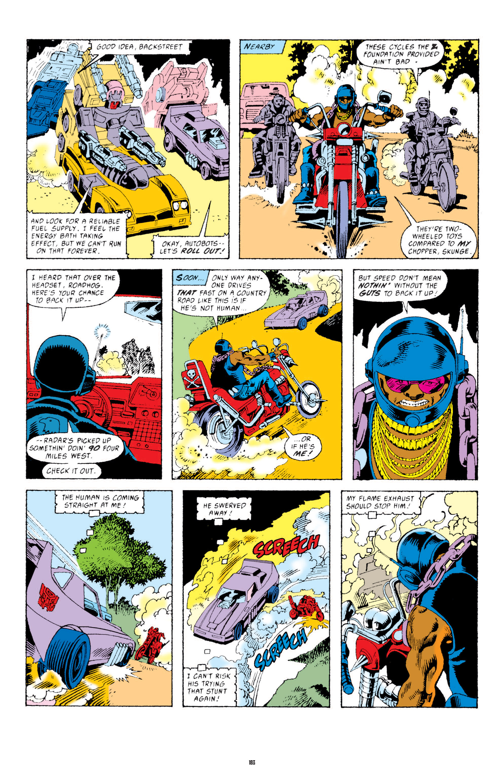 Read online The Transformers Classics comic -  Issue # TPB 4 - 184