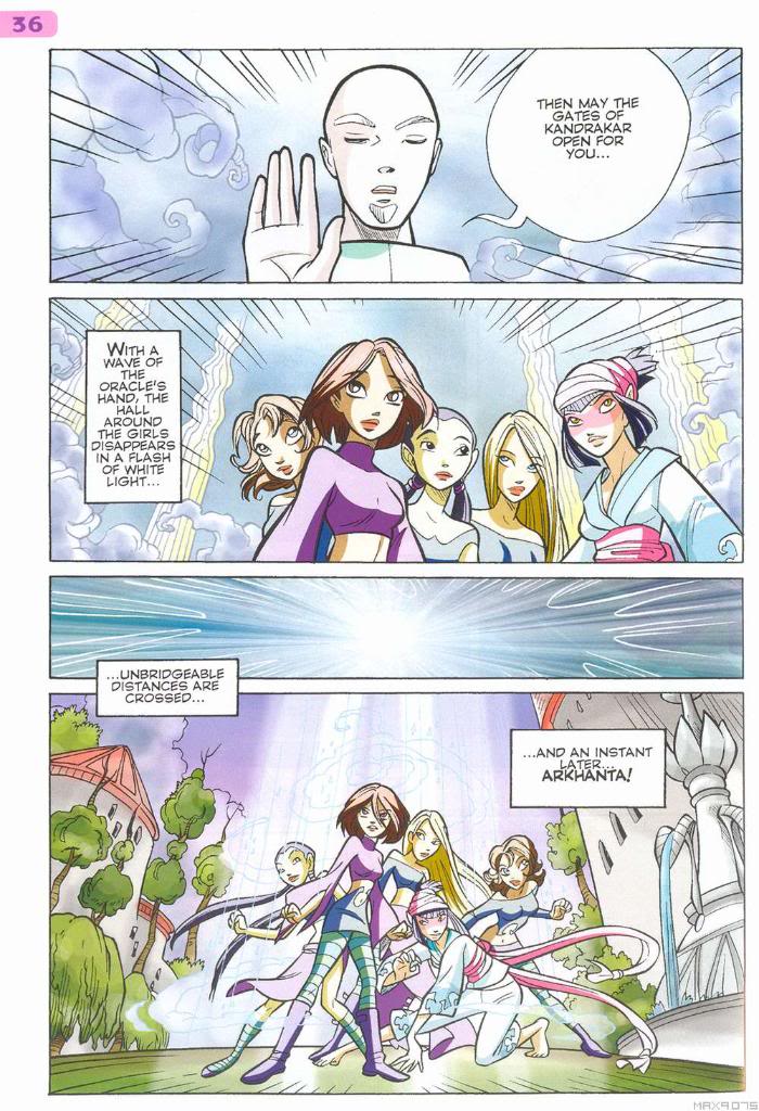Read online W.i.t.c.h. comic -  Issue #28 - 30