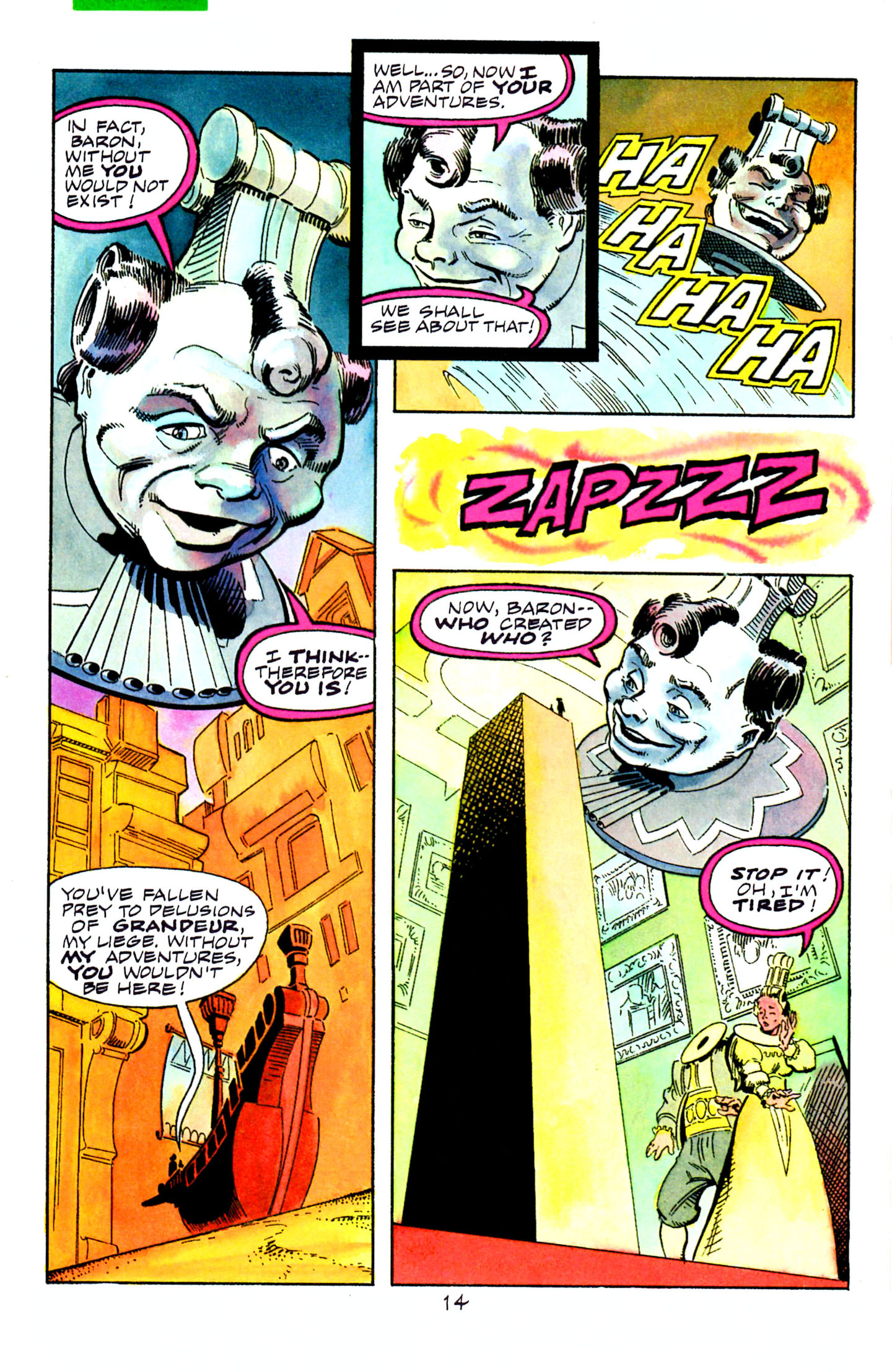 Read online The Adventures of Baron Munchausen comic -  Issue #2 - 16